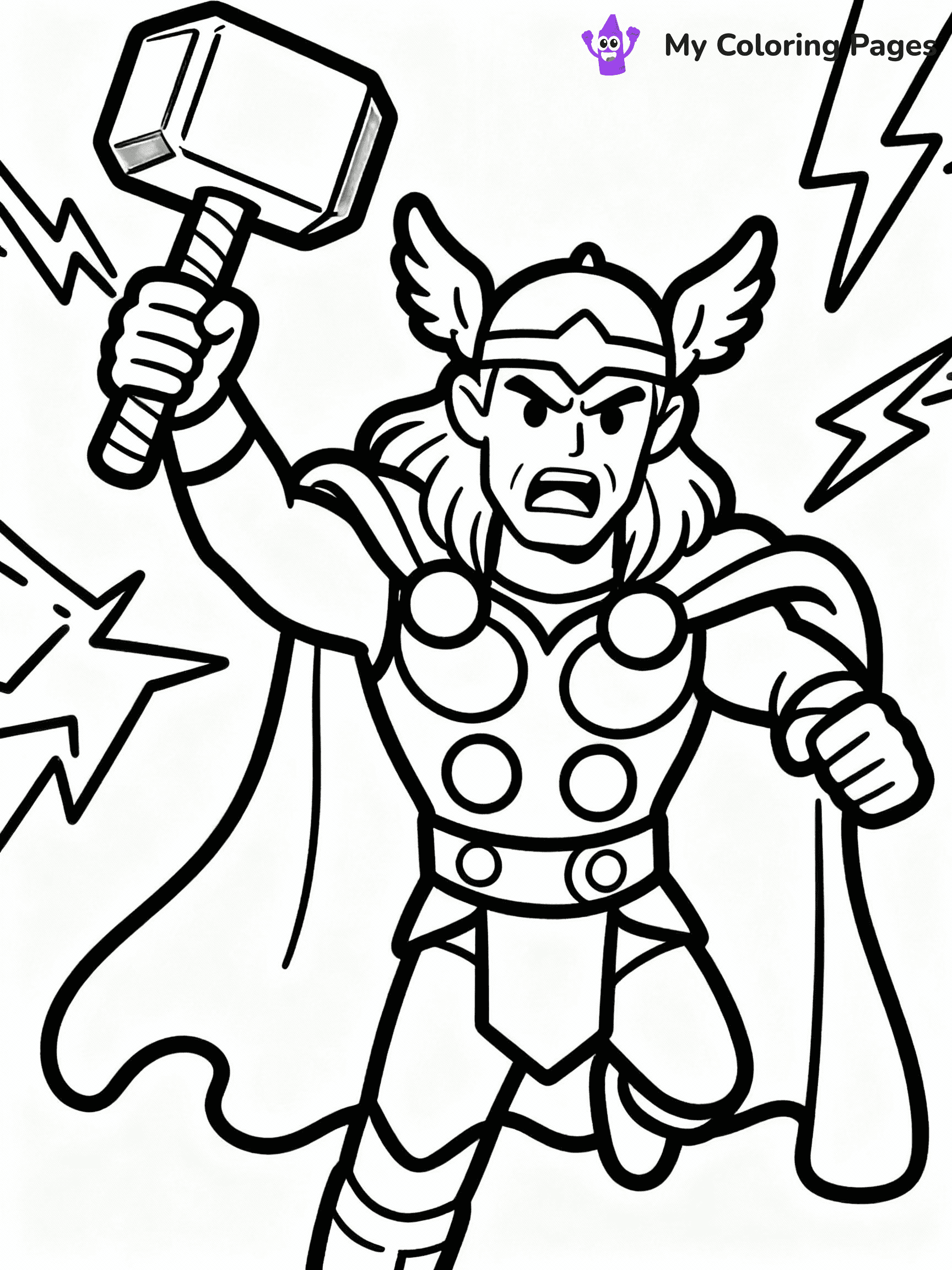 Captain America Coloring Pages - 21