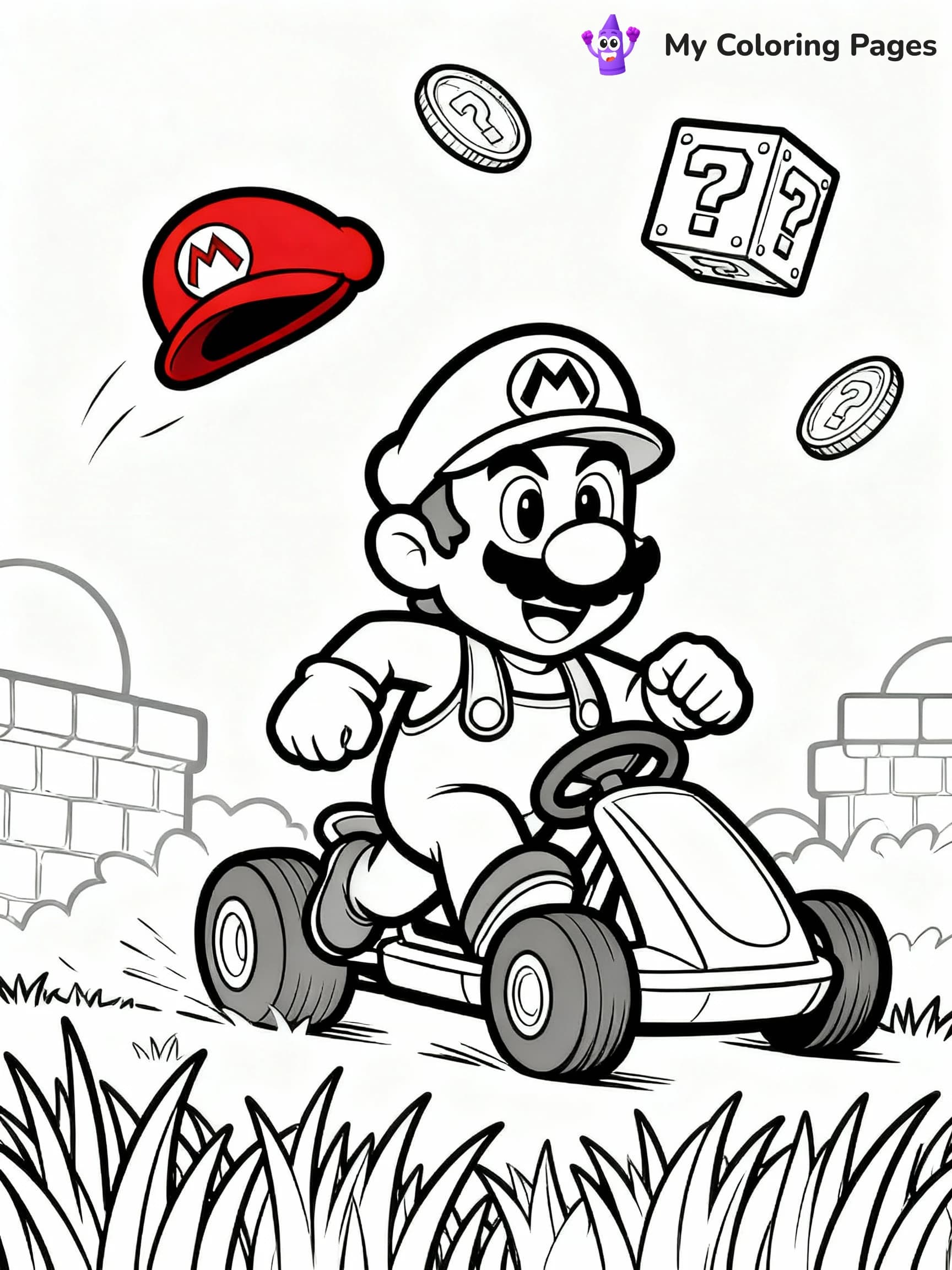 Mario Coloring Pages - 24