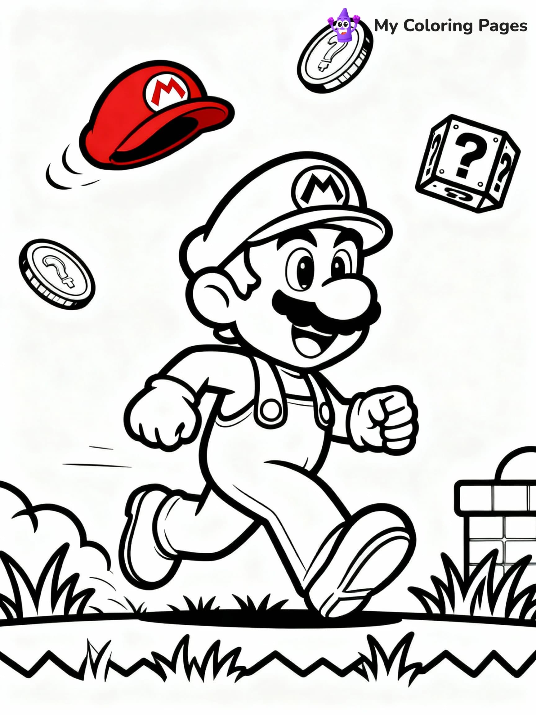 Mario Coloring Pages - 22