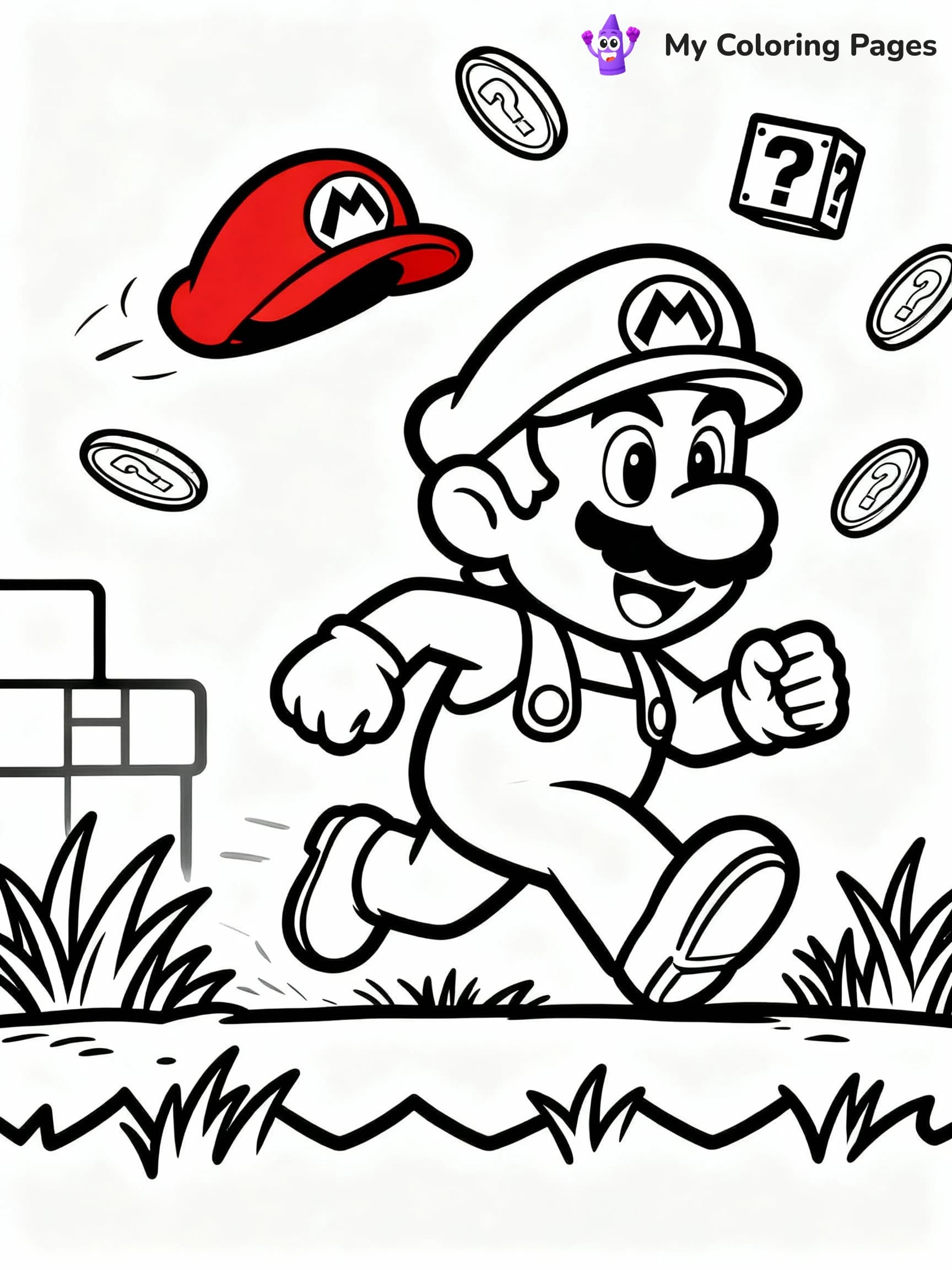 Mario Coloring Pages - 21