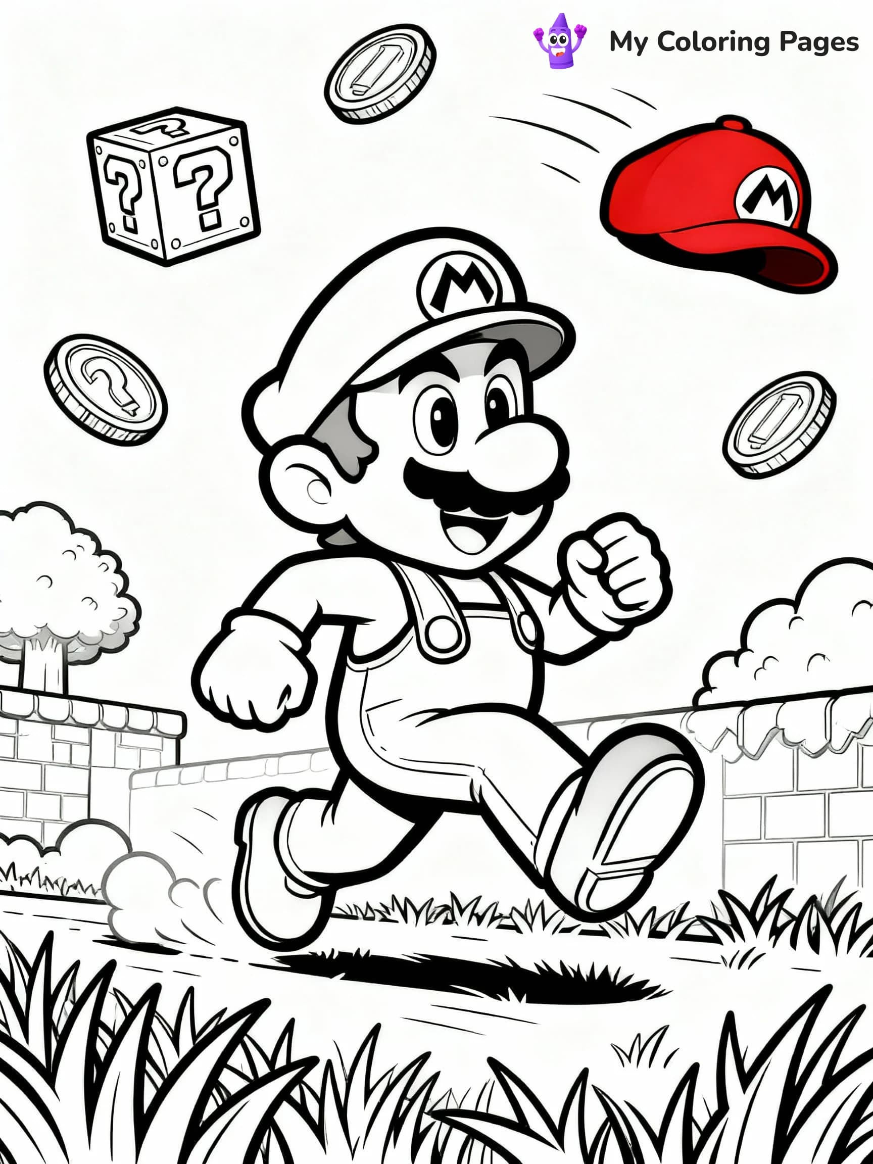 Mario Coloring Pages - 20