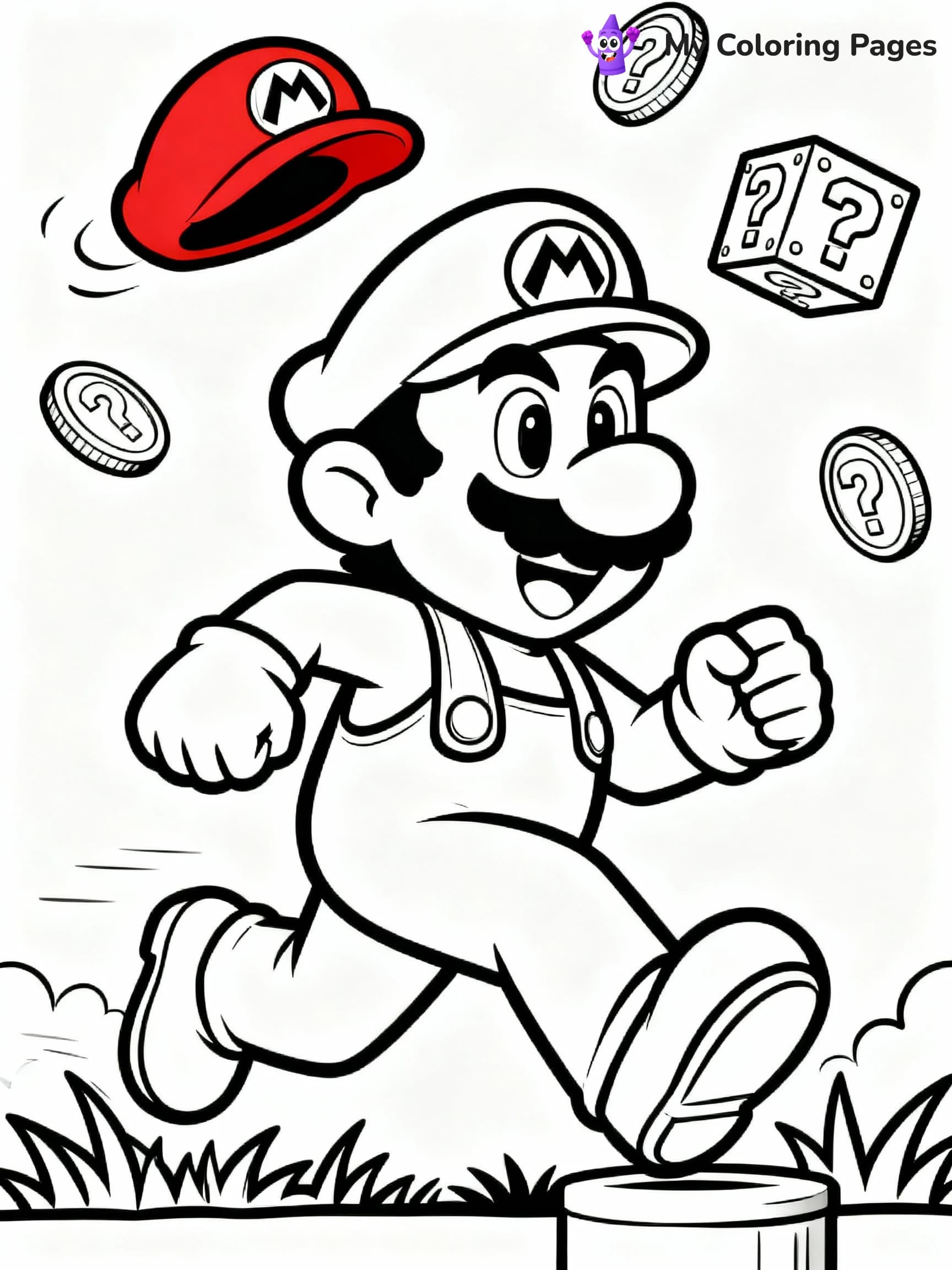 Mario Coloring Pages - 19