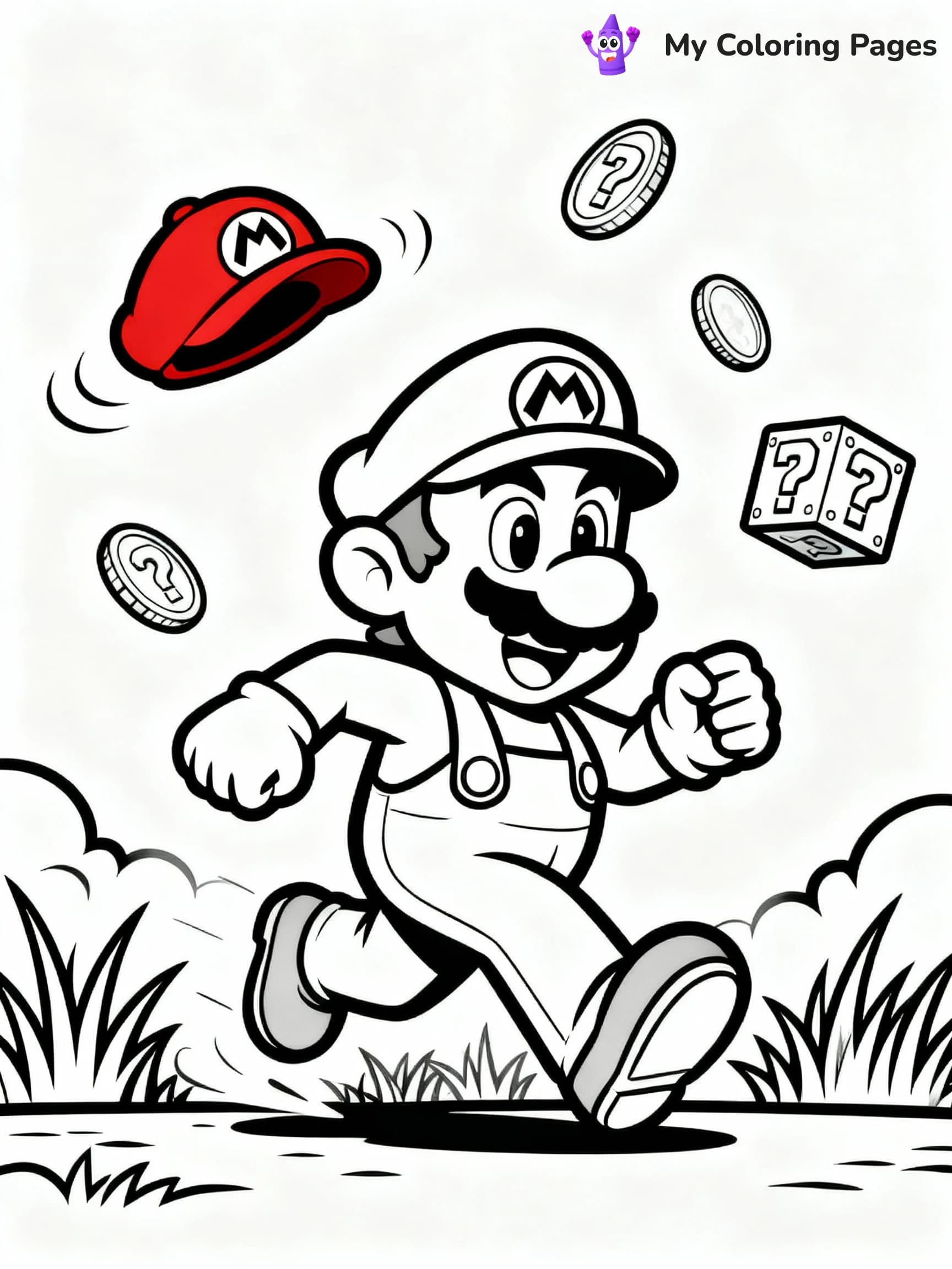 Mario Coloring Pages - 17