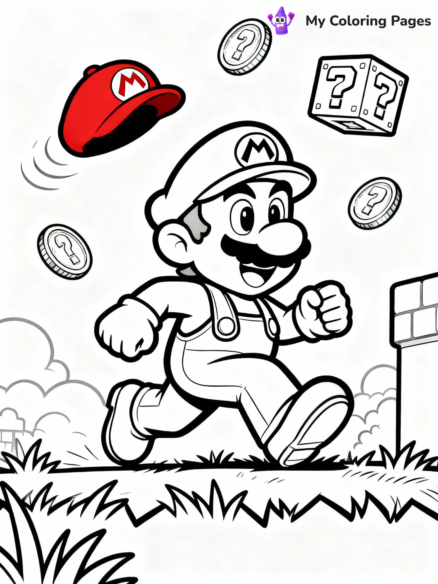 Mario Coloring Pages - 16