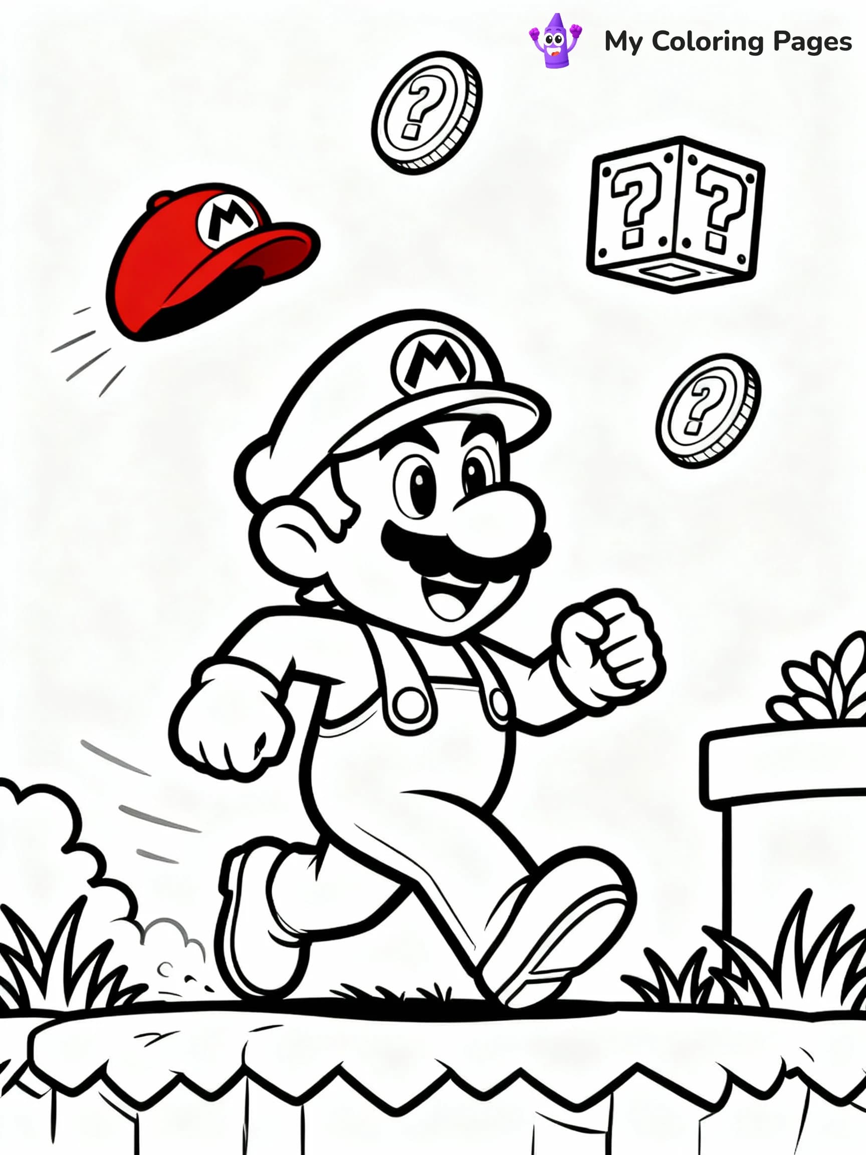 Mario Coloring Pages - 15