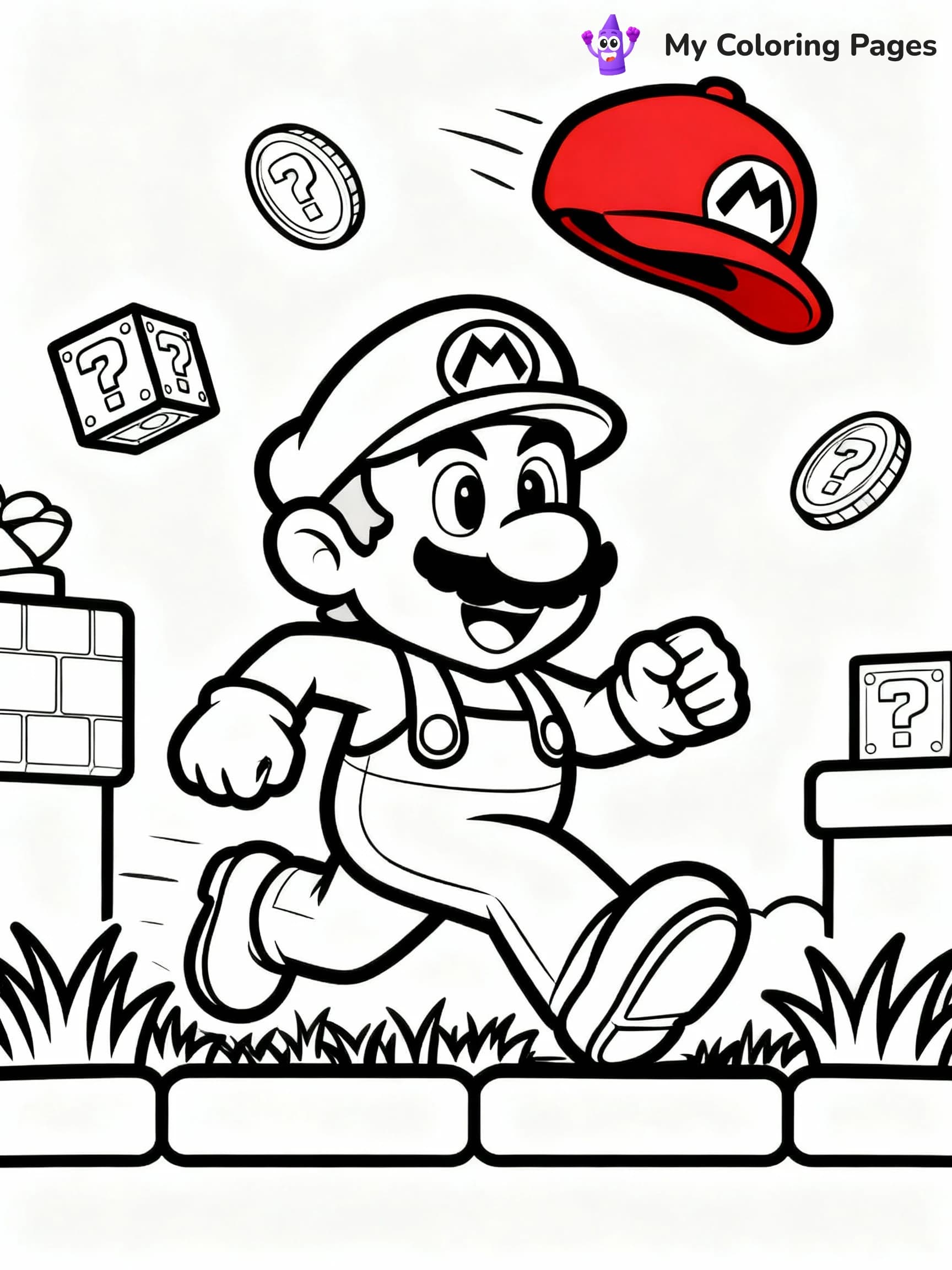 Mario Coloring Pages - 14