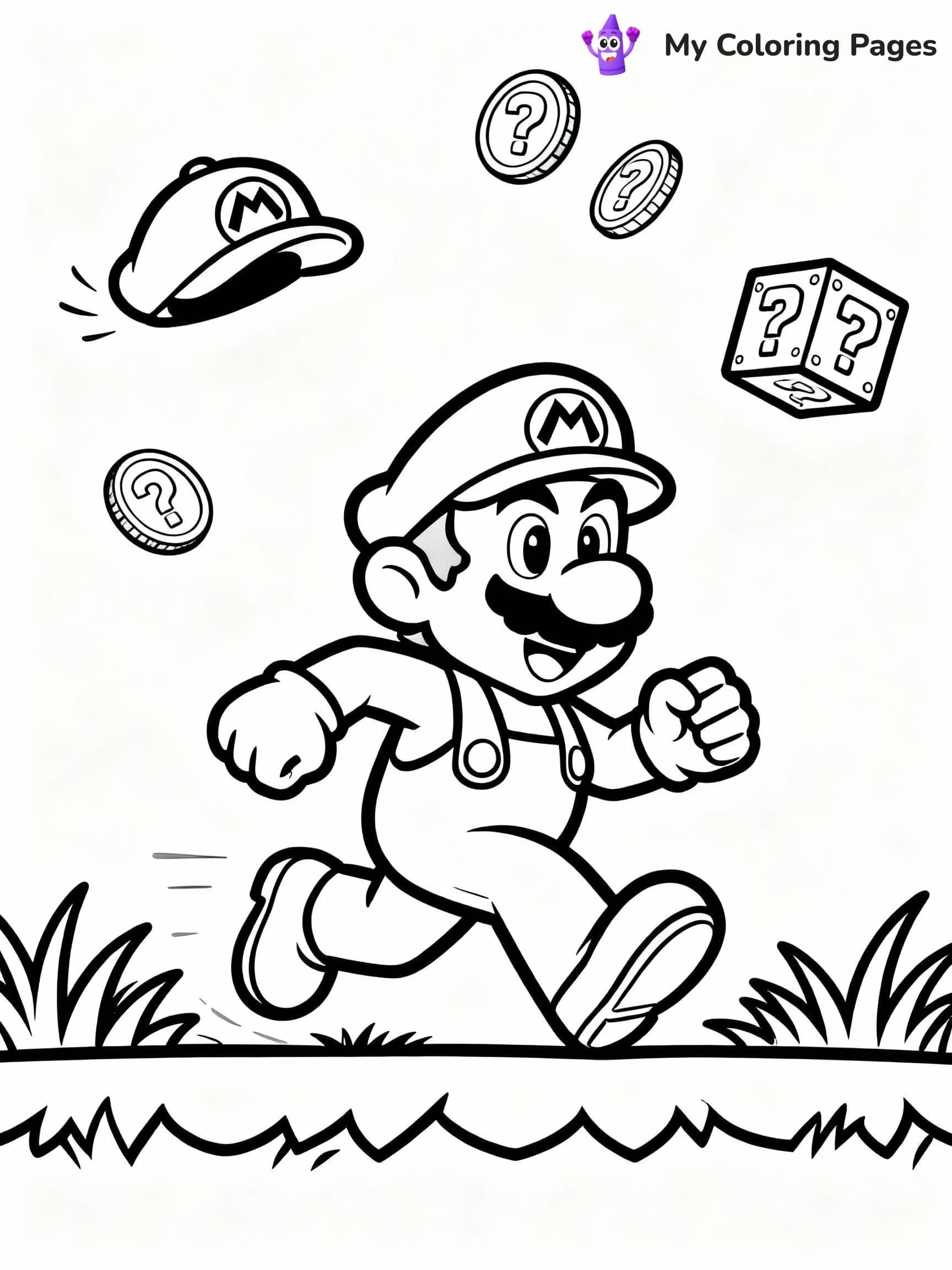Mario Coloring Pages - 13