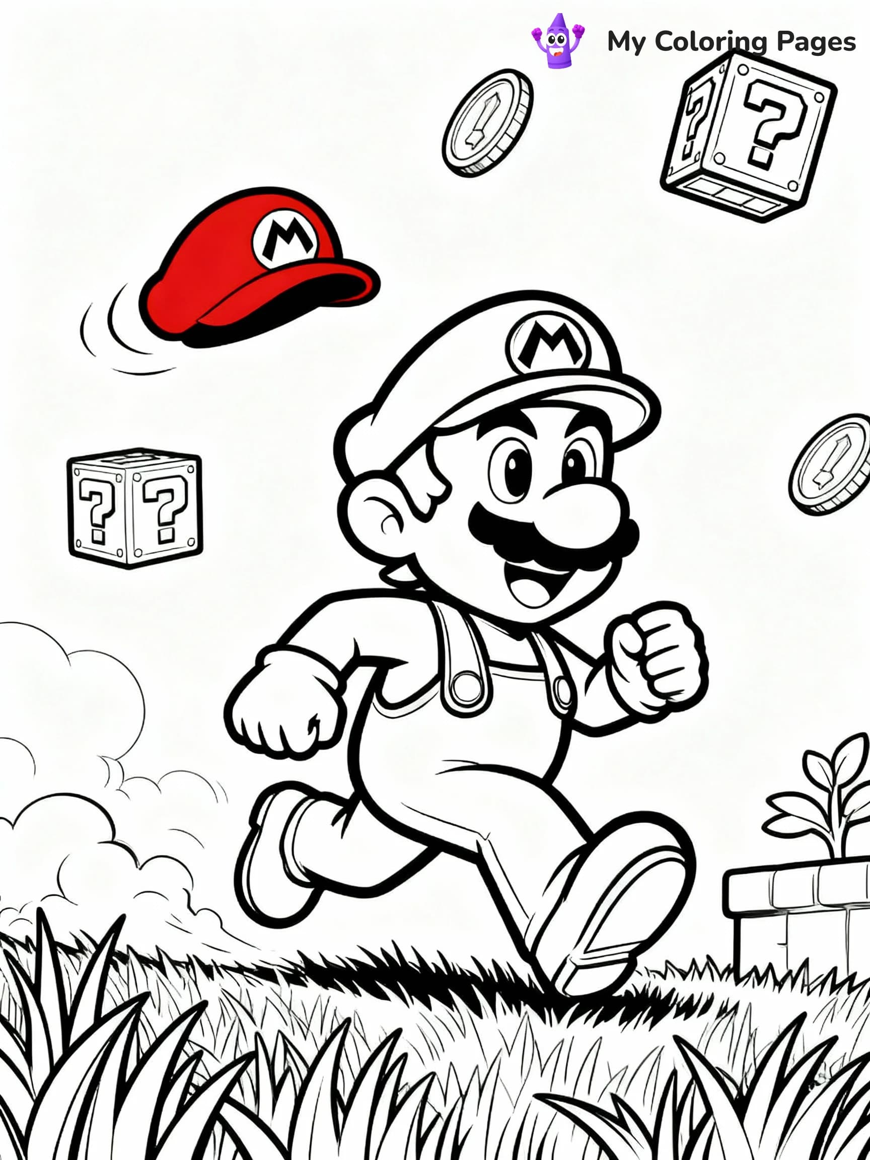 Mario Coloring Pages - 11