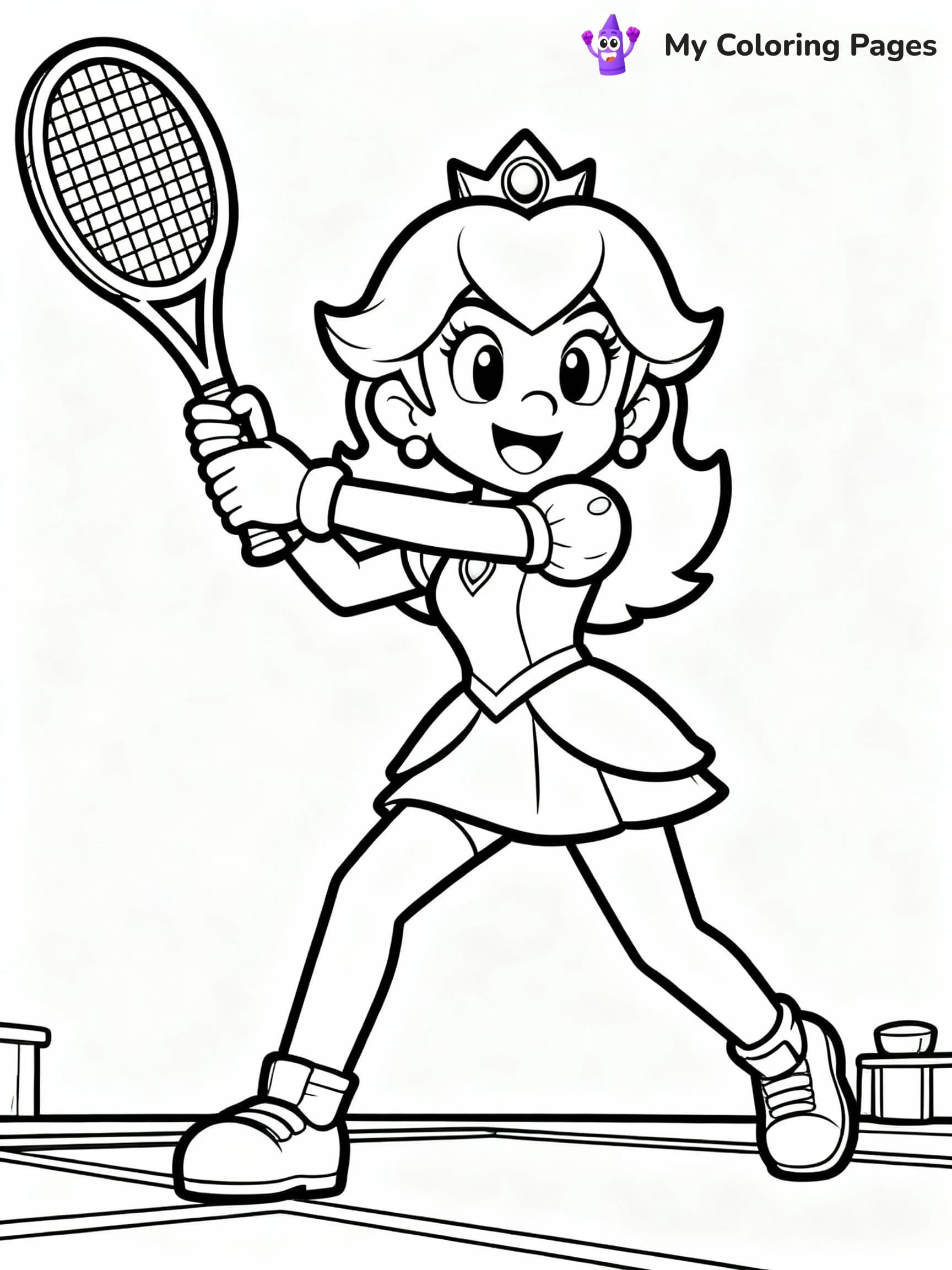 Mario Coloring Pages - 5