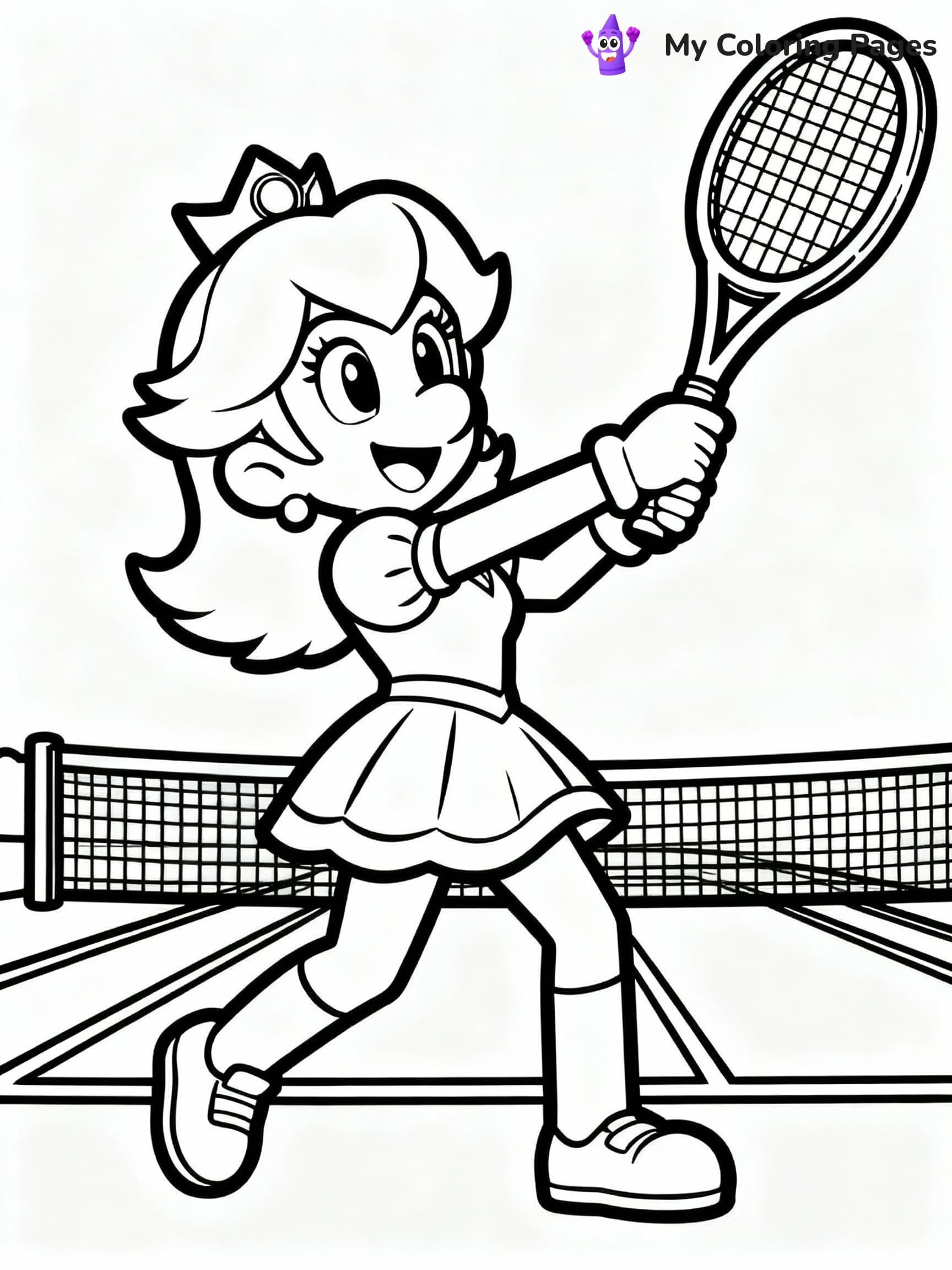 Mario Coloring Pages - 4