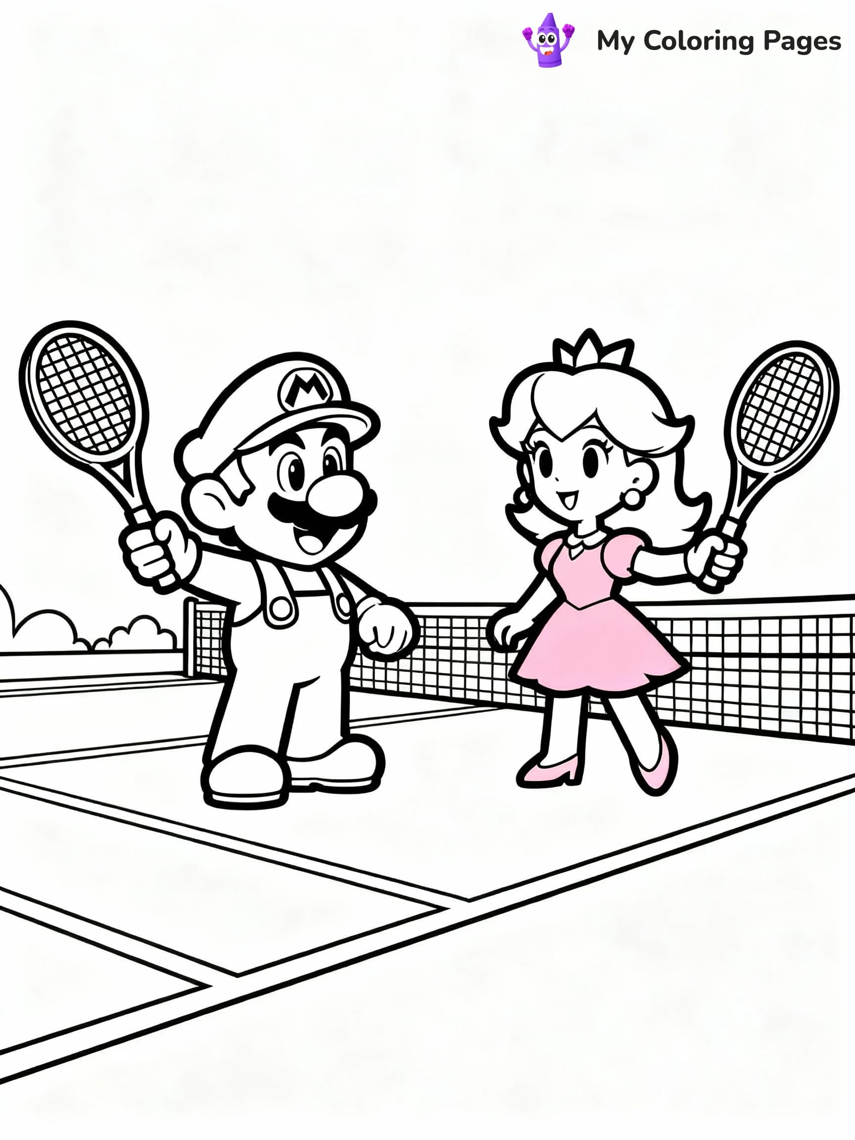 Mario Coloring Pages - 3
