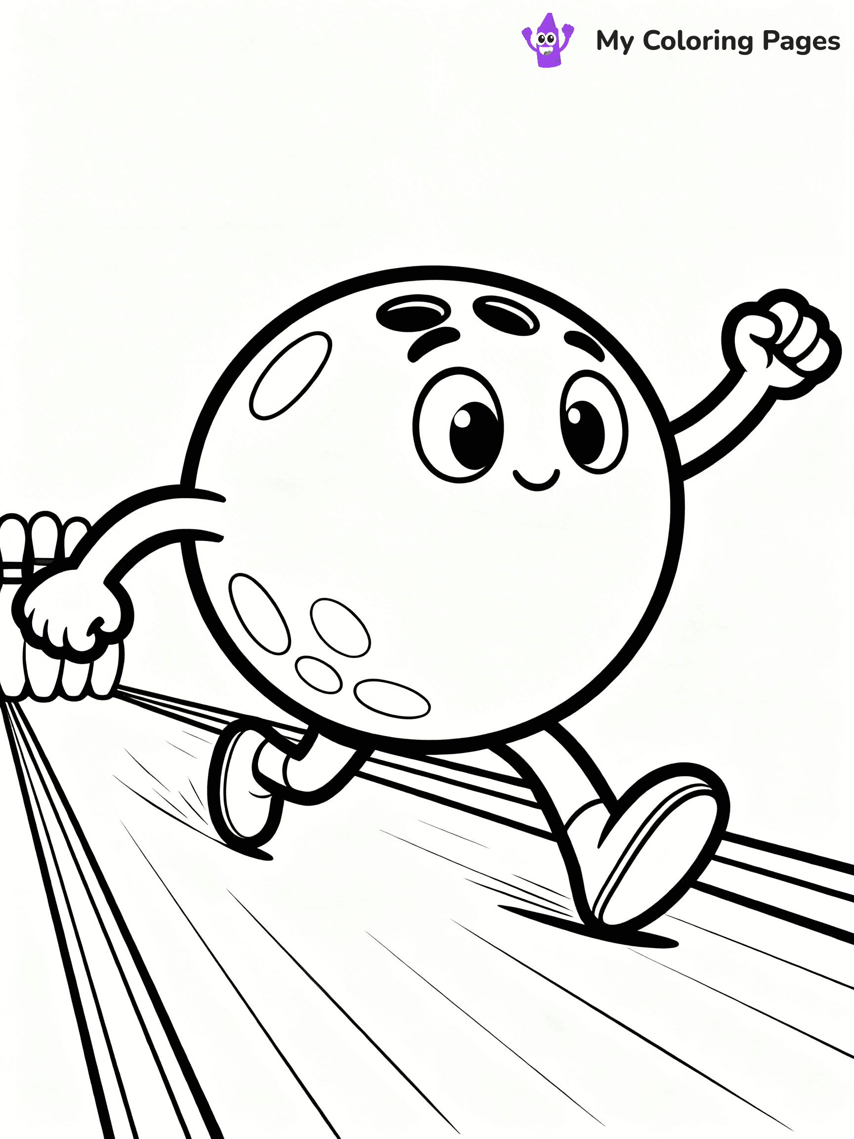 Bowling Coloring Pages - 91