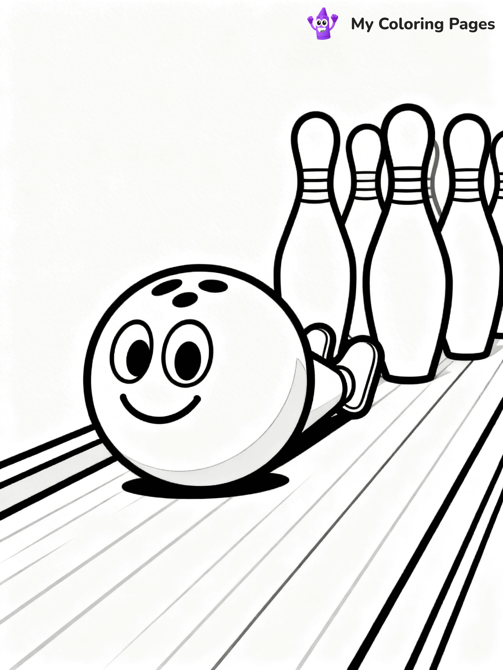 Bowling Coloring Pages - 71