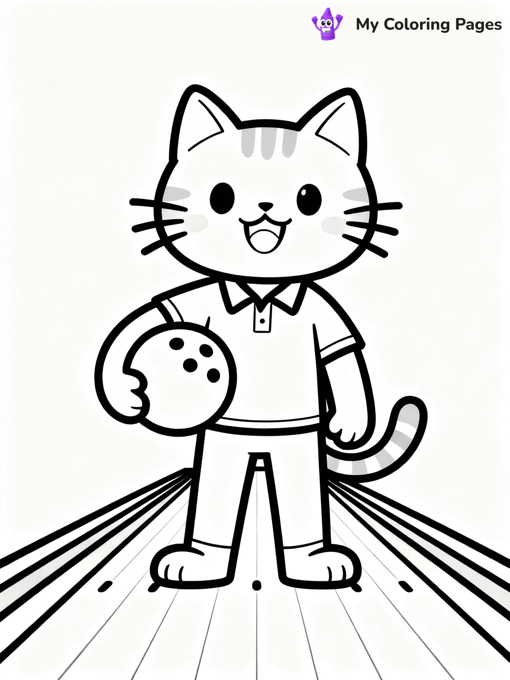 Bowling Coloring Pages - 69
