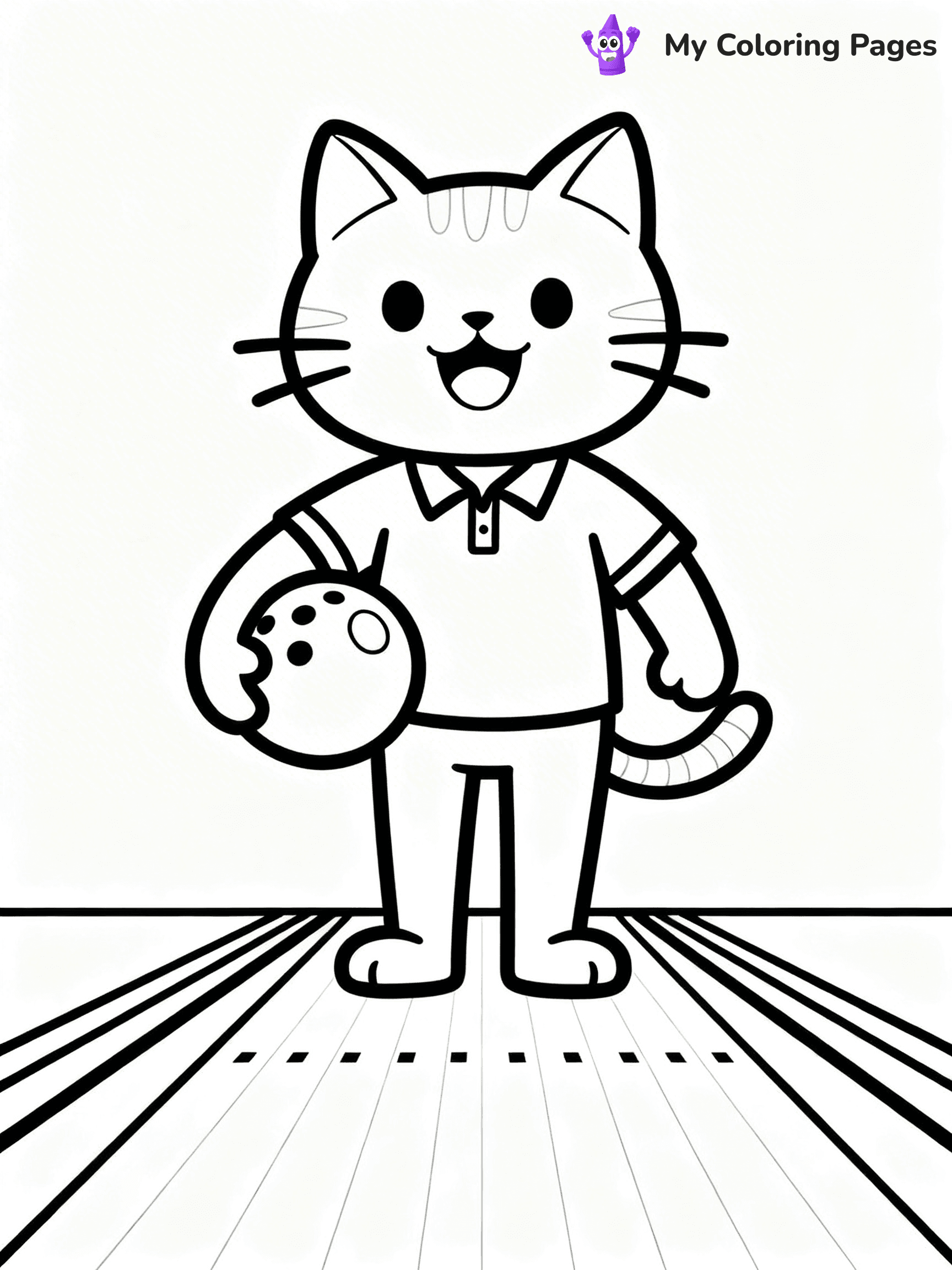 Bowling Coloring Pages - 68