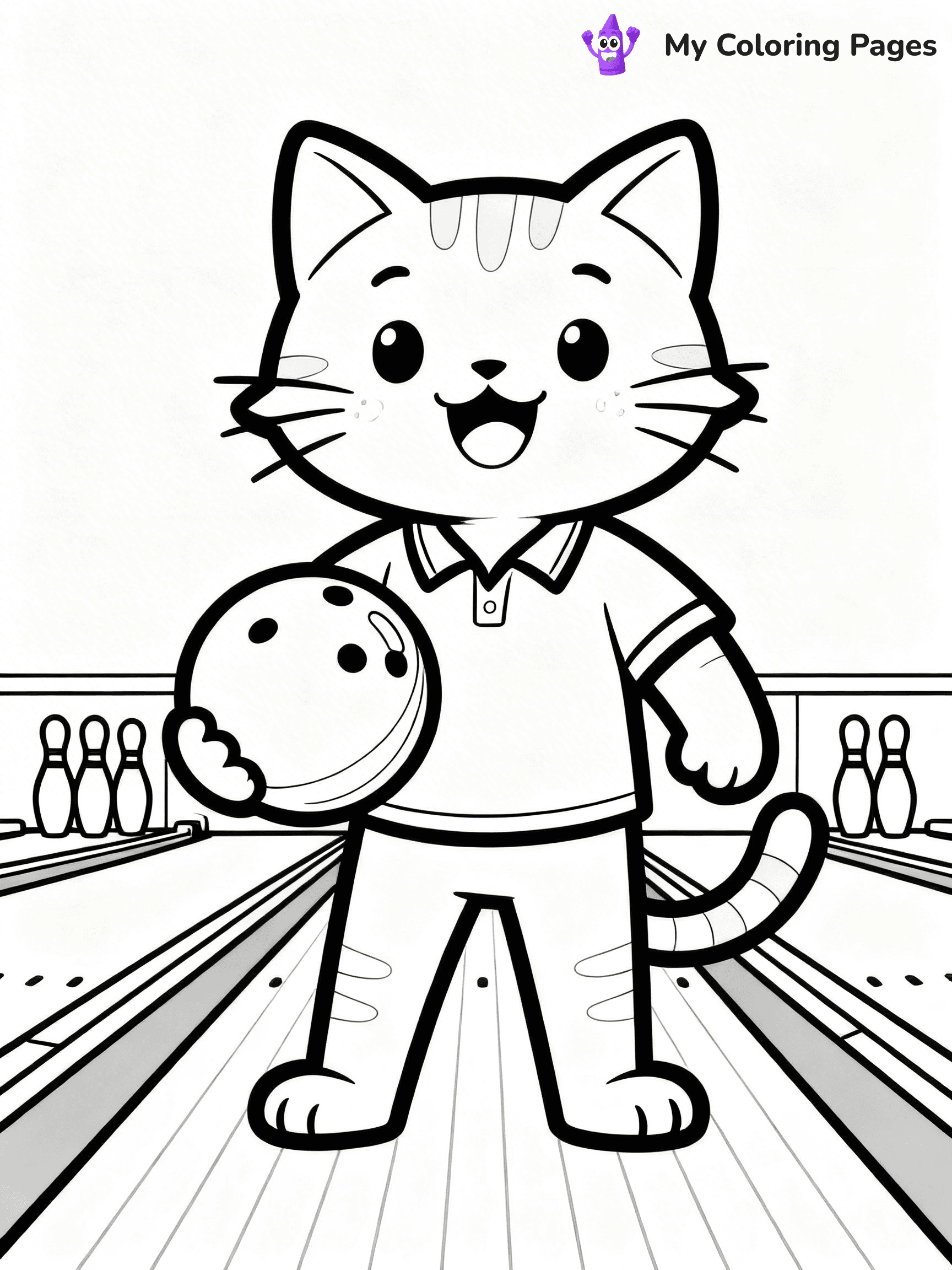 Bowling Coloring Pages - 67