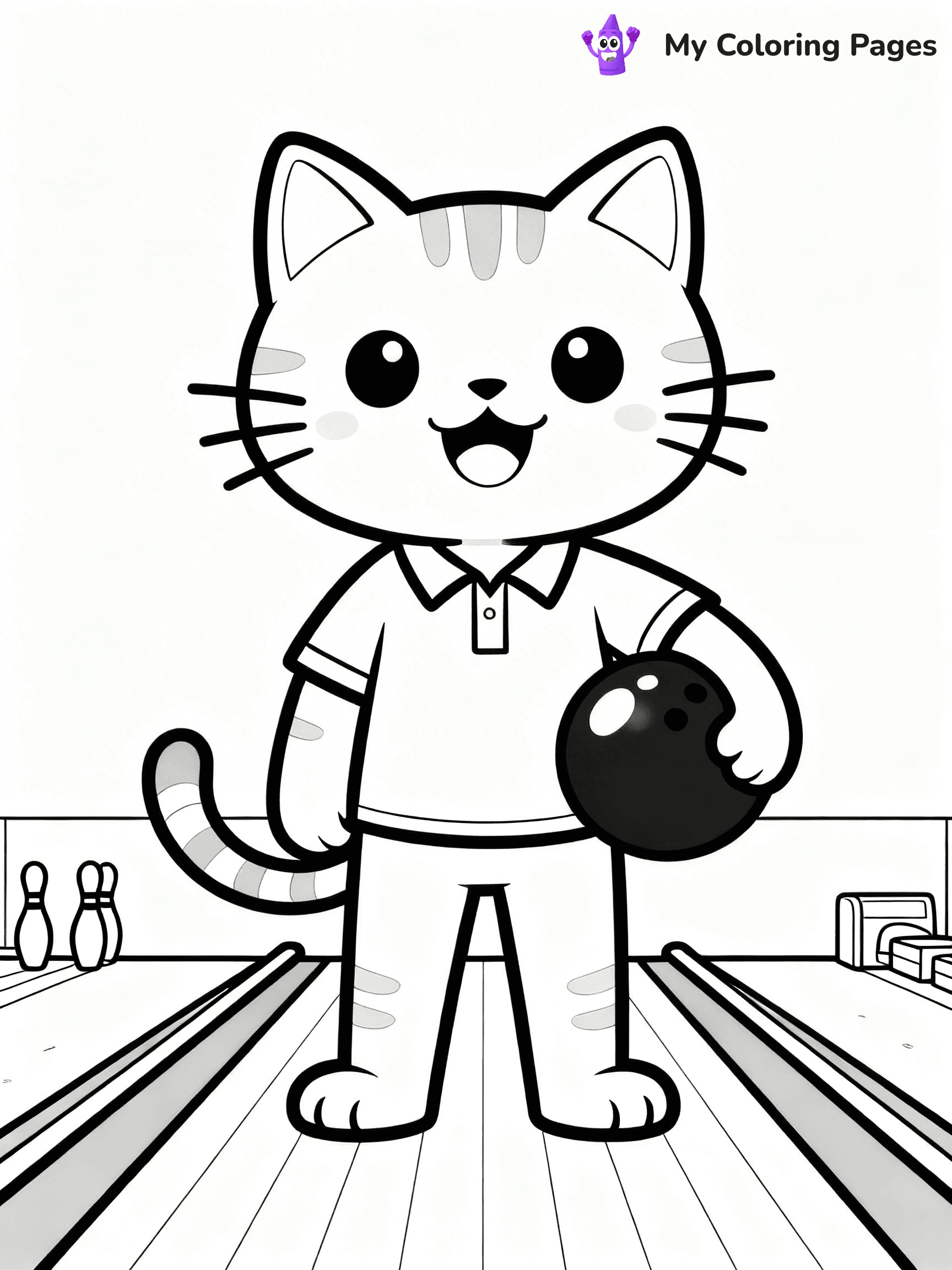 Bowling Coloring Pages - 63