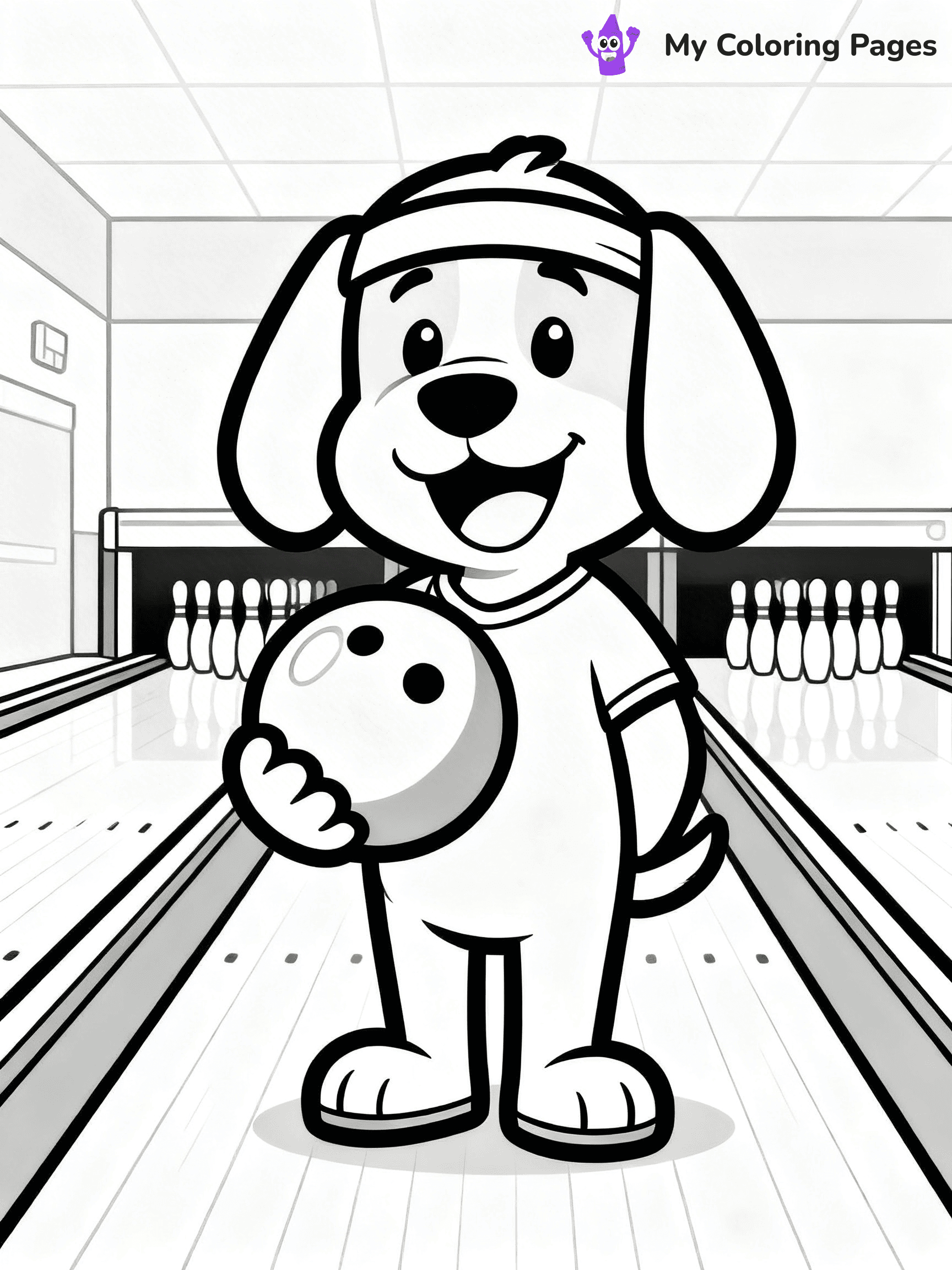 Bowling Coloring Pages - 59