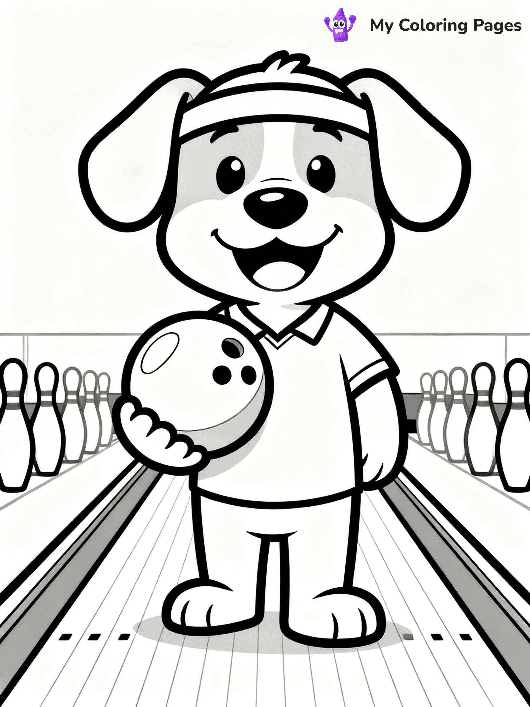 Bowling Coloring Pages - 58