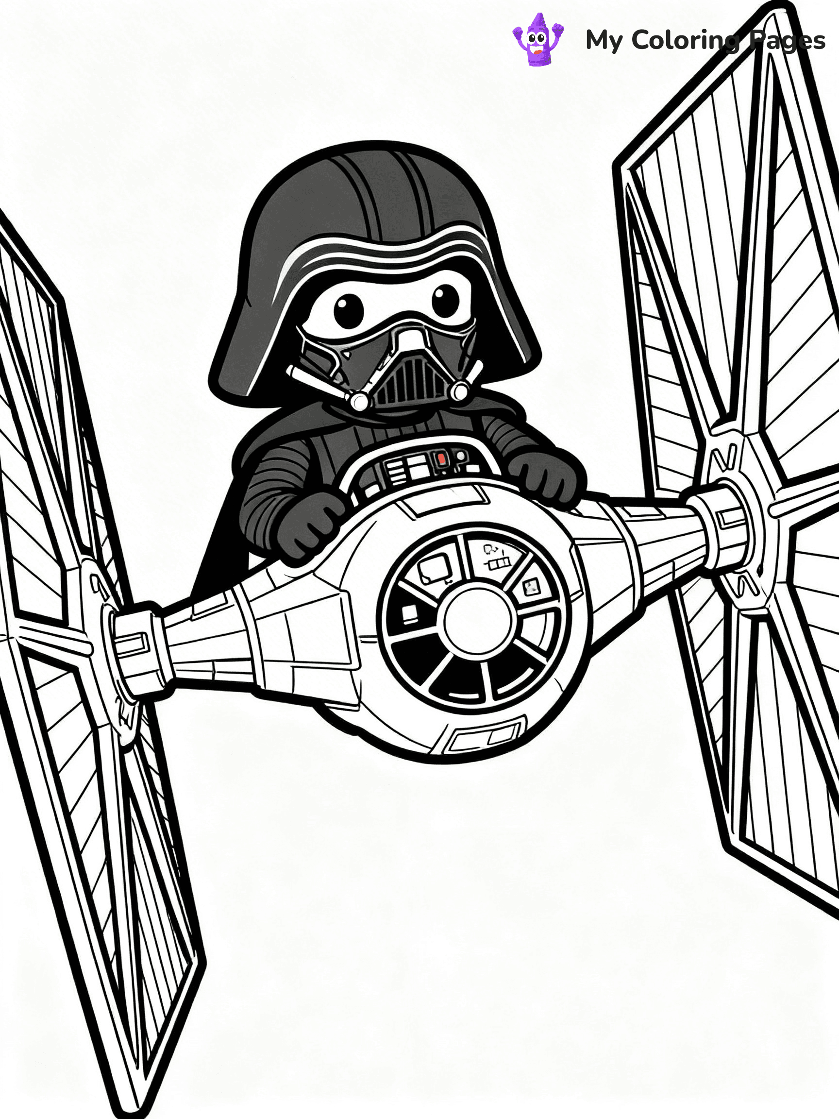 Kylo Ren Coloring Pages - 8
