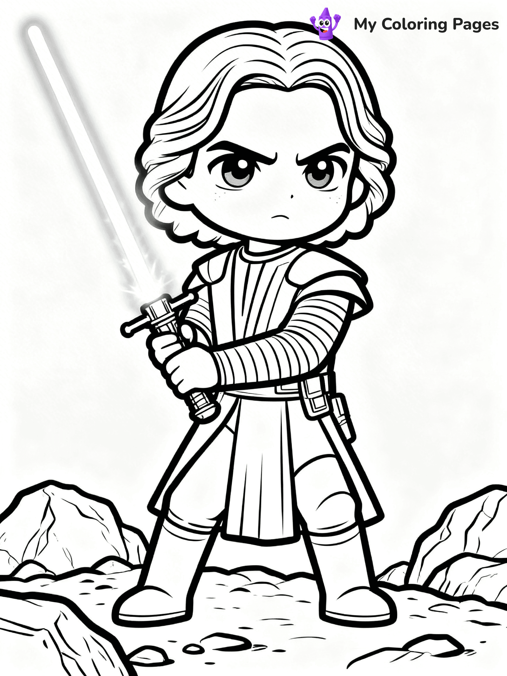 Kylo Ren Coloring Pages - 5