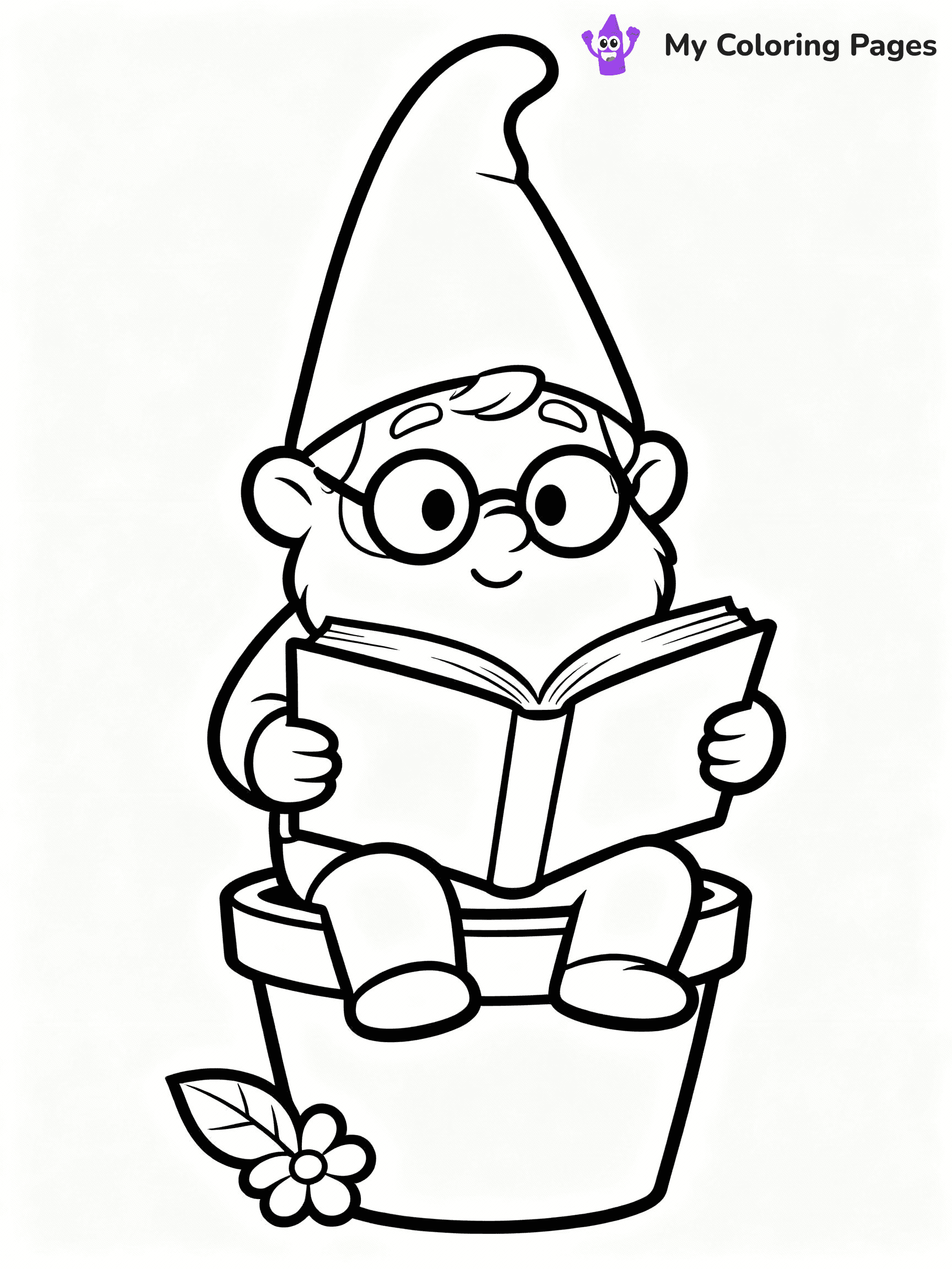 Gnome Coloring Pages - 6