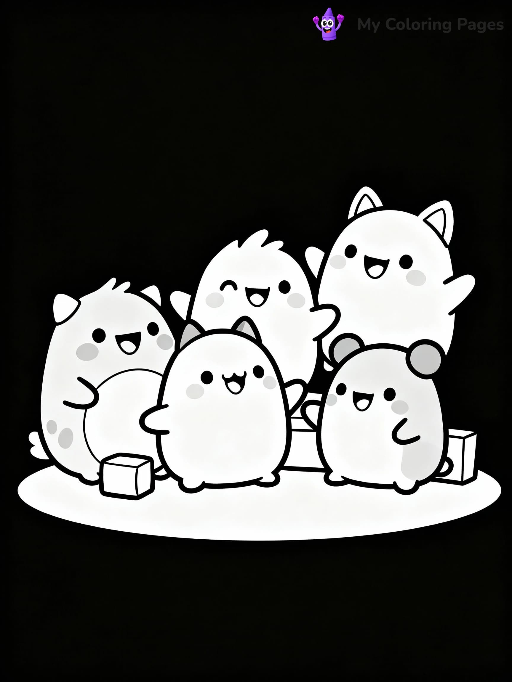 Squishmallow Coloring Pages - 24