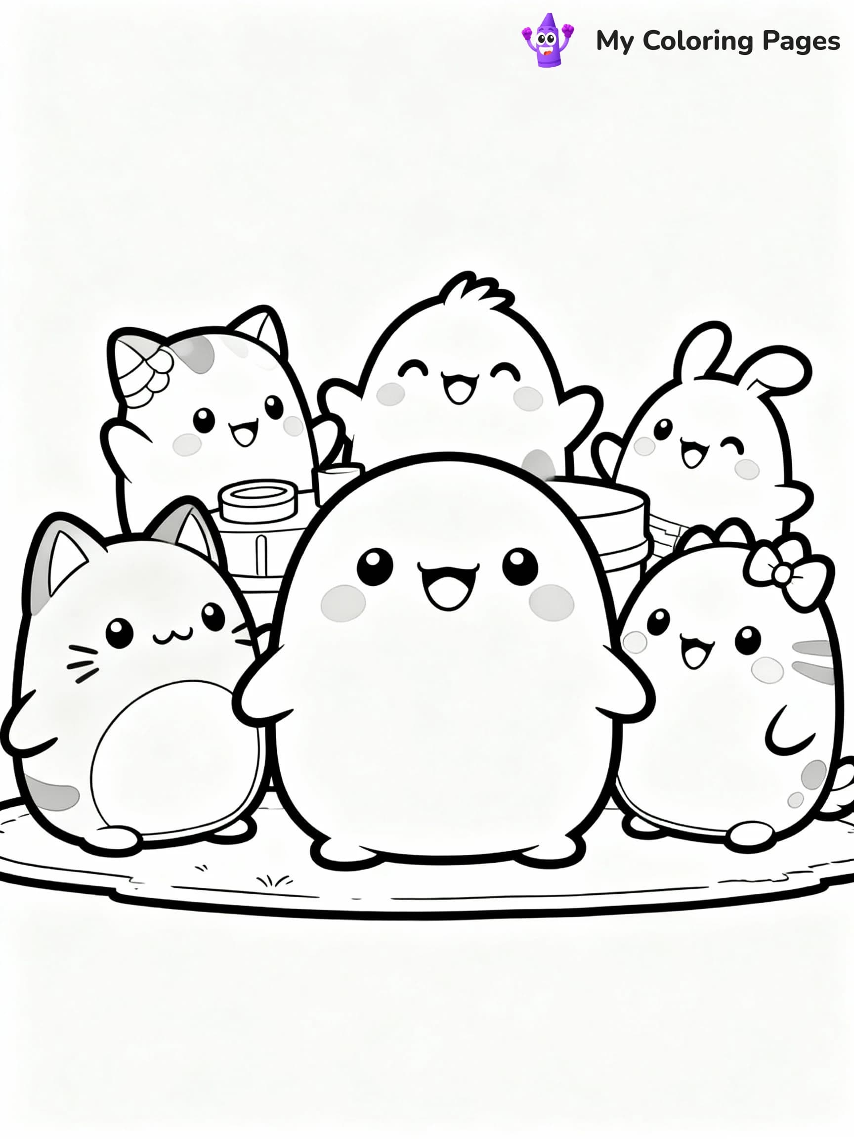 Squishmallow Coloring Pages - 23