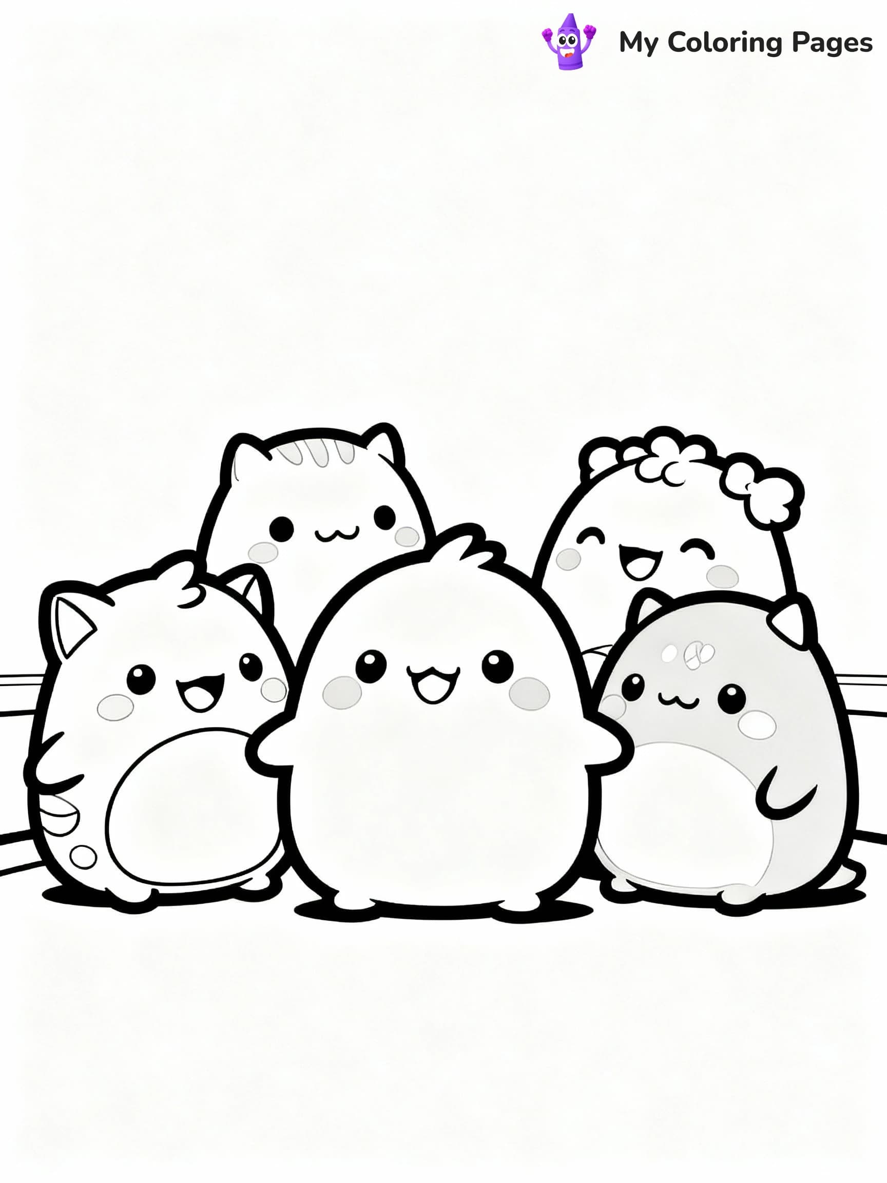 Squishmallow Coloring Pages - 22