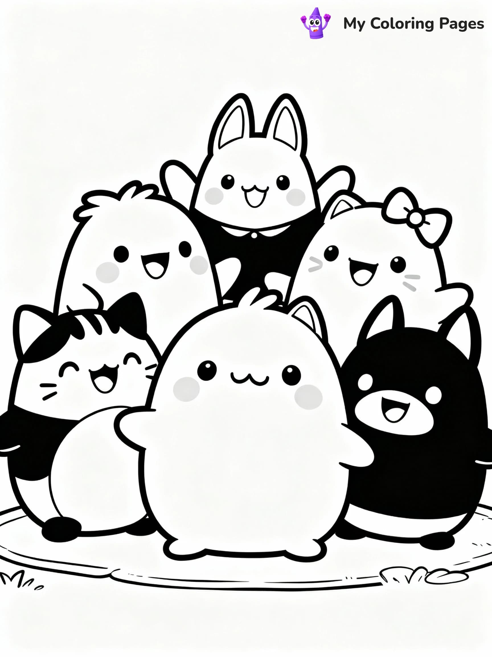 Squishmallow Coloring Pages - 18