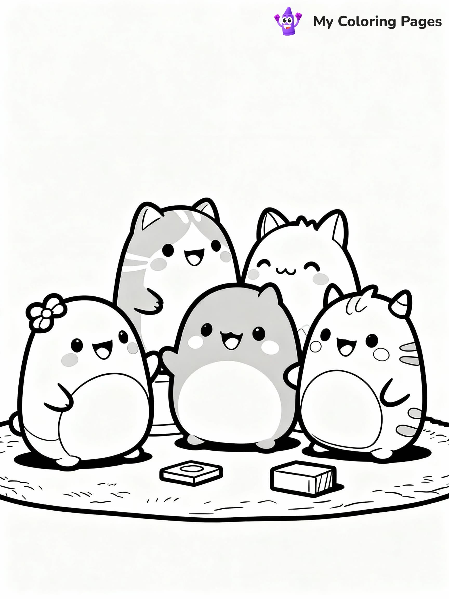 Squishmallow Coloring Pages - 17