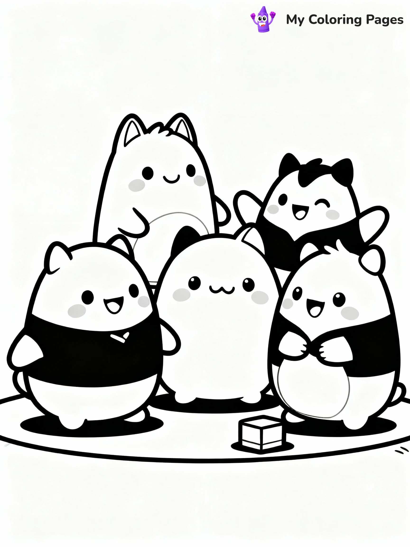 Squishmallow Coloring Pages - 16