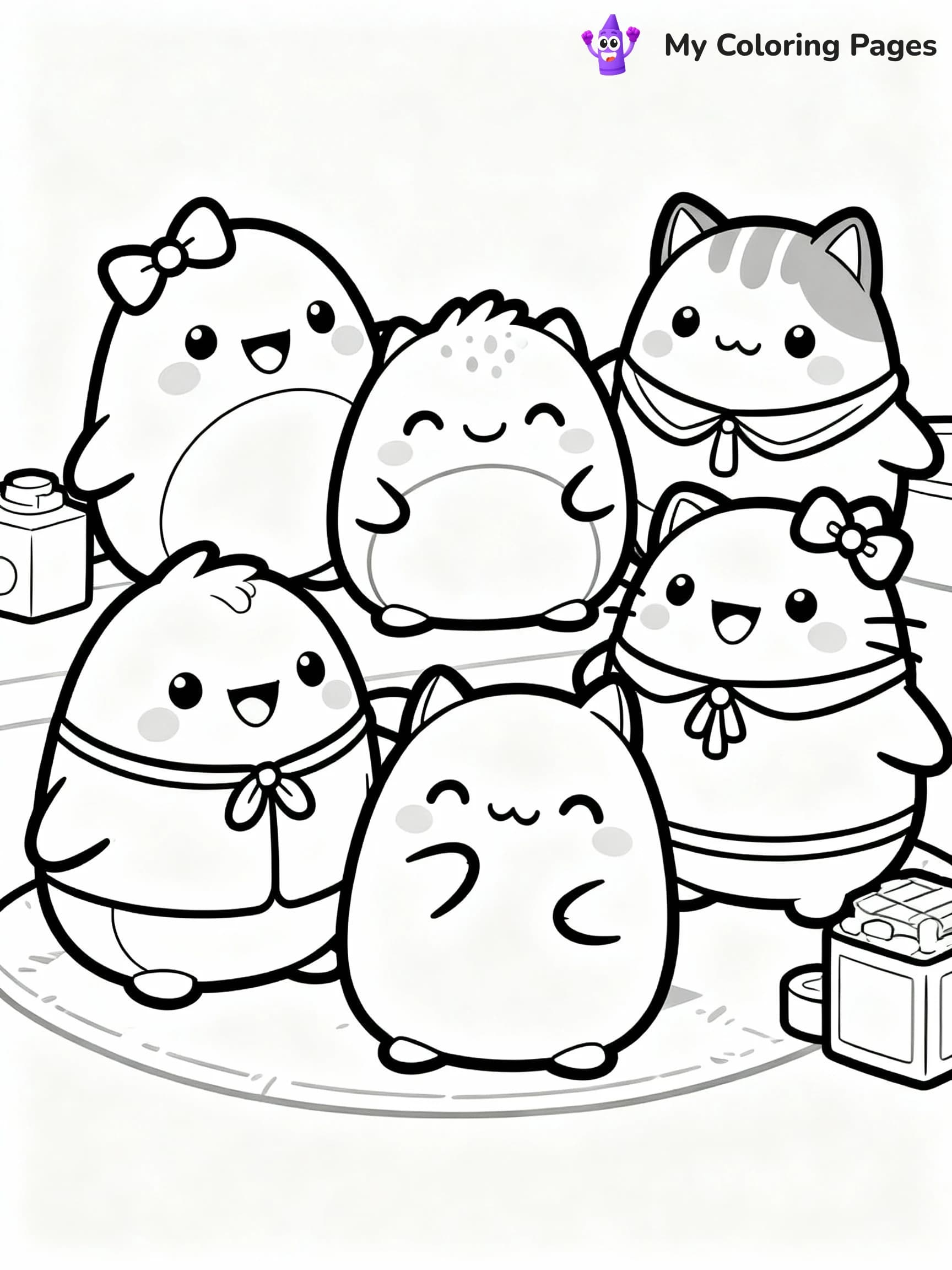 Squishmallow Coloring Pages - 15