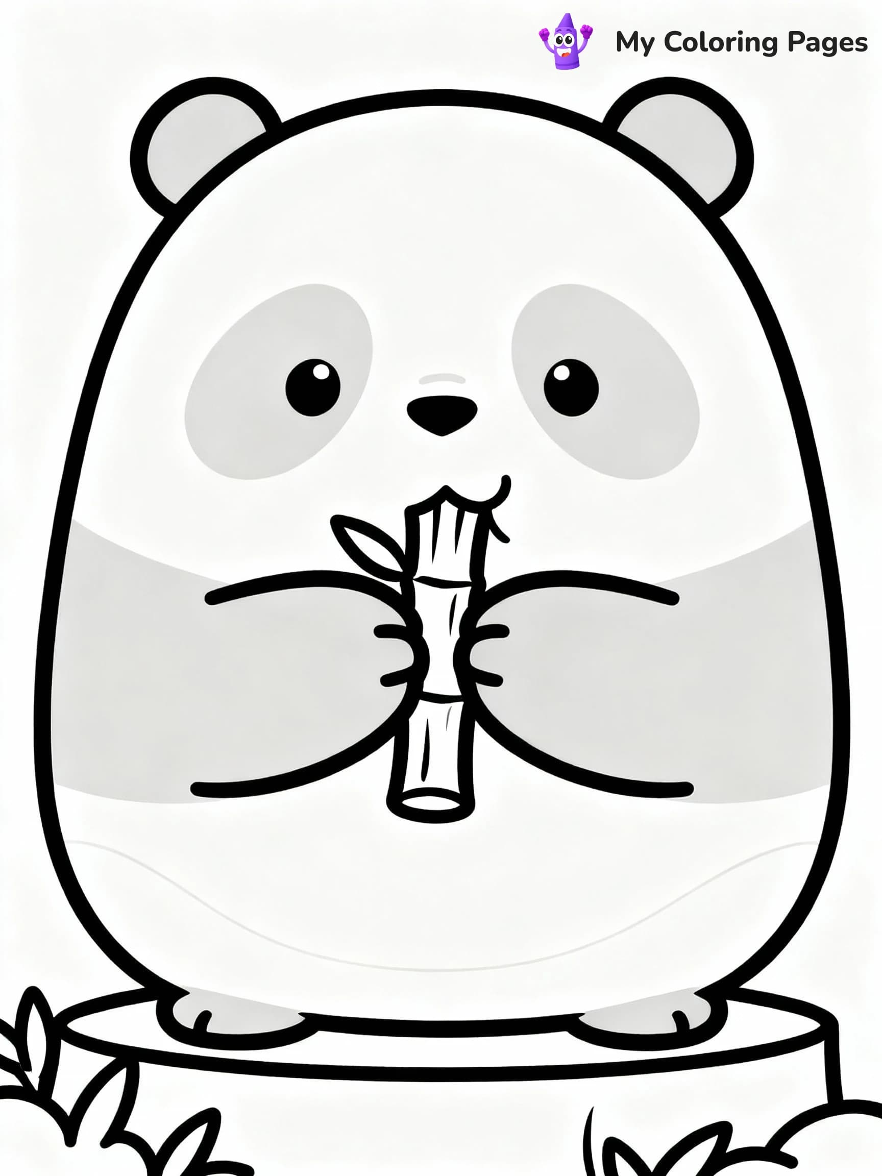 Squishmallow Coloring Pages - 1