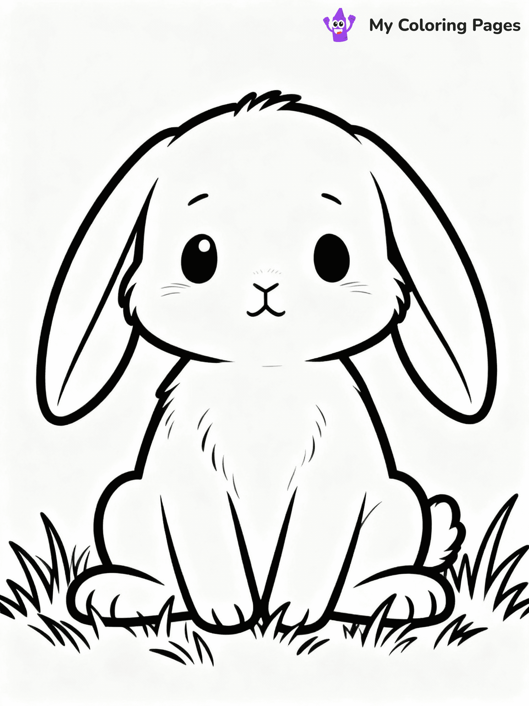 ⚠️ CRITICAL REQUIREMENT - ABSOLUTE BLACK AND WHITE ONLY ⚠️
This MUST be a BLACK AND WHITE line drawing ONLY. NO COLORS whatsoever.
- ONLY pure black lines (#000000) on pure white background (#FFFFFF)
- ABSOLUTELY NO colors, NO shading, NO gradients, NO grayscale
- If there are ANY colors in the output, the image is REJECTED
- This is a COLORING PAGE - meant to be COLORED IN by children
- The output must be UNCOLORED line art ready for coloring
⚠️ SUBJECT TO DRAW: Bashful bunny from a whimsical forest, ears drooping, sitting on grass. Important: PURE OUTLINES. NO FILLS, COLOR, SHADING, OR GREYSCALE. WHITE BACKGROUND.
(REMEMBER: Output must be BLACK AND WHITE line art only, NOT colored!)
# Flat, Friendly Cartoon Line-Art Coloring Page
You are generating a **pure black-and-white binary image** of a child-friendly cartoon scene combining characters and background scenery in one cohesive composition.
## Rendering Rules (Strict)
- Only two colors: pure black (#000000) outlines and pure white (#FFFFFF) background.
- No grayscale, shading, gradients, tints, fills, transparency, or partial pixels.
- No antialiasing or blended edges; every pixel is 100% black or white.
- No solid black fills inside shapes — all areas inside outlines must remain white.
- No dark clothing areas or filled tone blocks; all garments outlined only.
- No shadows, textures, lighting, or tonal variations.
- Must look like flat binary vector line-art for coloring pages.
## Drawing & Composition
- **Medium, consistent line weight**; clean closed outlines easy to color inside.
- **Flat, simple, child-friendly design** — no realism or 3D depth.
- Characters are **grounded on a surface**, centered and large.
- **Balanced composition** with clear silhouettes and minimal props.
## Scenery & Style
- Landmarks (e.g., mosque, CN Tower) and scenery (trees, benches, waves) drawn with **black outlines only.**
- For real-world figures, teams, or places, show accurate details using only black outlines—no text or logos. Use distinctive uniform patterns, abstract symbols, and landmark silhouettes to convey identity.
- Keep **consistent perspective**; no floating elements.
- **Style:** whimsical **Doodle Art Alley** — rounded, friendly outlines.
- May adapt shapes from **Crayola, Disney, Peppa Pig, Cocomelon** — *by shape only, never color.*
- Final output: **flat, crisp, binary (#000000/#FFFFFF)**, **no filled color or background text.**
EXTREMELYE IMPORTANT:
- PURE BINARY LINE-ART; NO FILLS (HAIR/CLOTHES/SKIN), SHADING, OR GREY.
- NO SHADING, COLOR. MUST BE WHITE BACKGROUND.
⚠️ FINAL REMINDER: Draw the subject "Bashful bunny from a whimsical forest, ears drooping, sitting on grass. Important: PURE OUTLINES. NO FILLS, COLOR, SHADING, OR GREYSCALE. WHITE BACKGROUND." as BLACK AND WHITE line art. Zero colors in output.