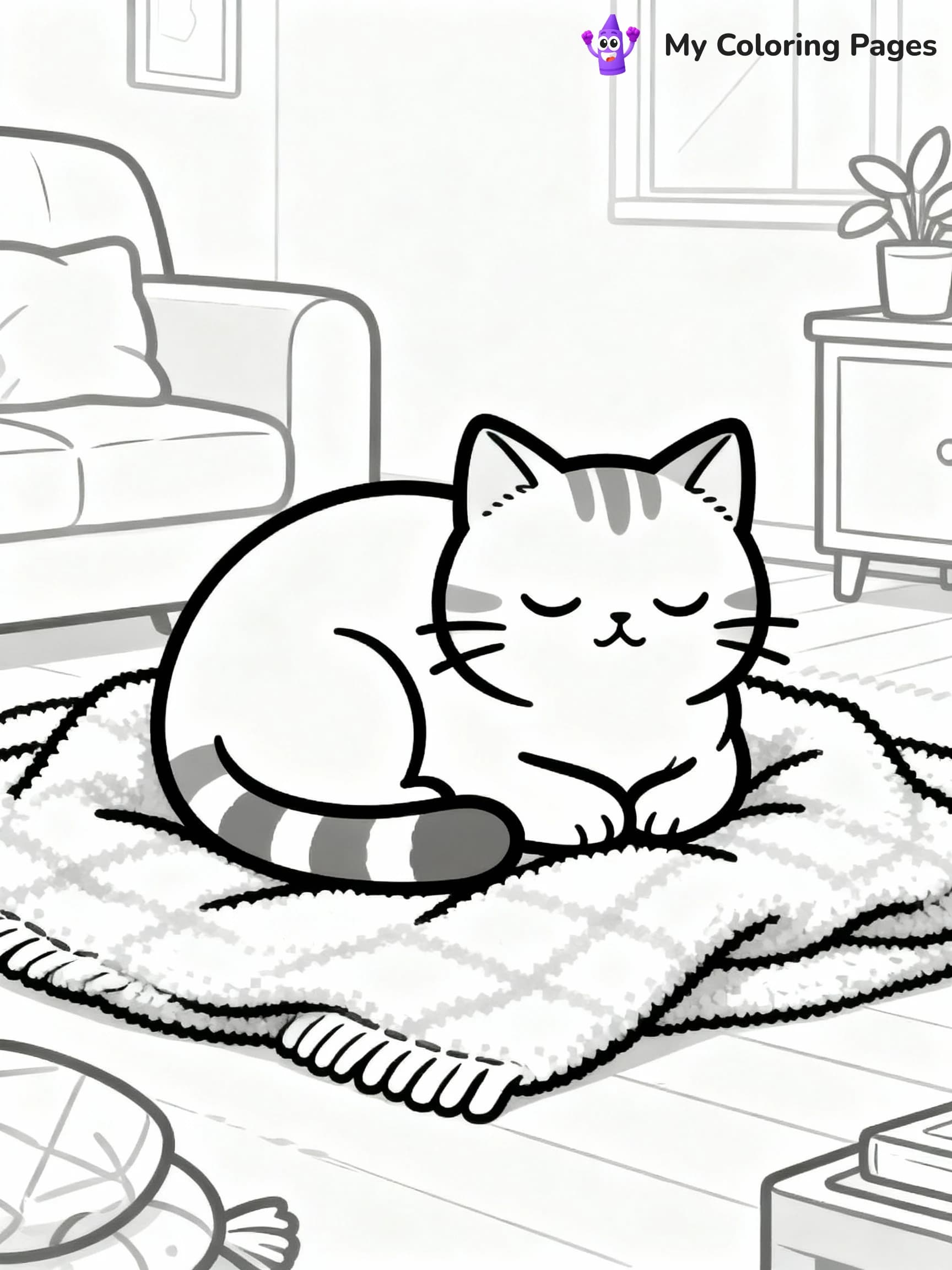 Cute Coloring Pages - 24