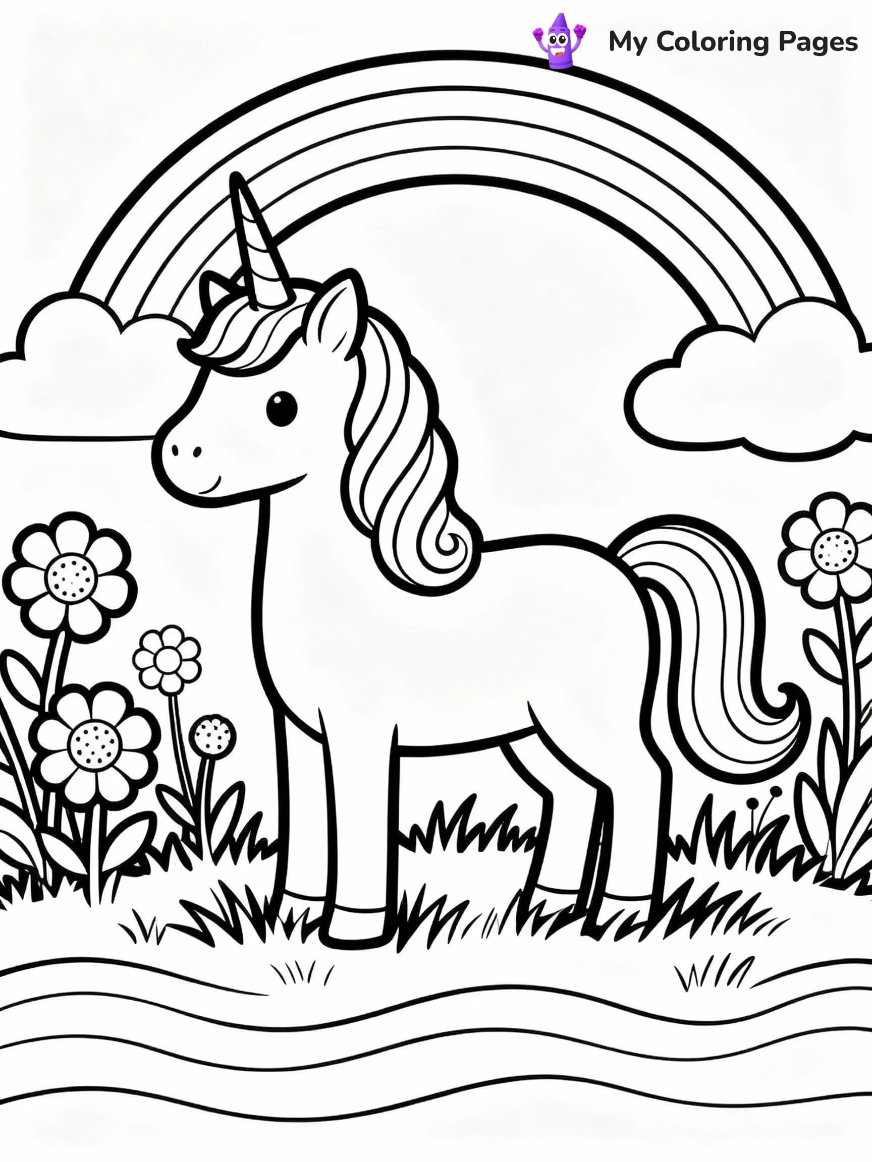 Cute Coloring Pages - 12