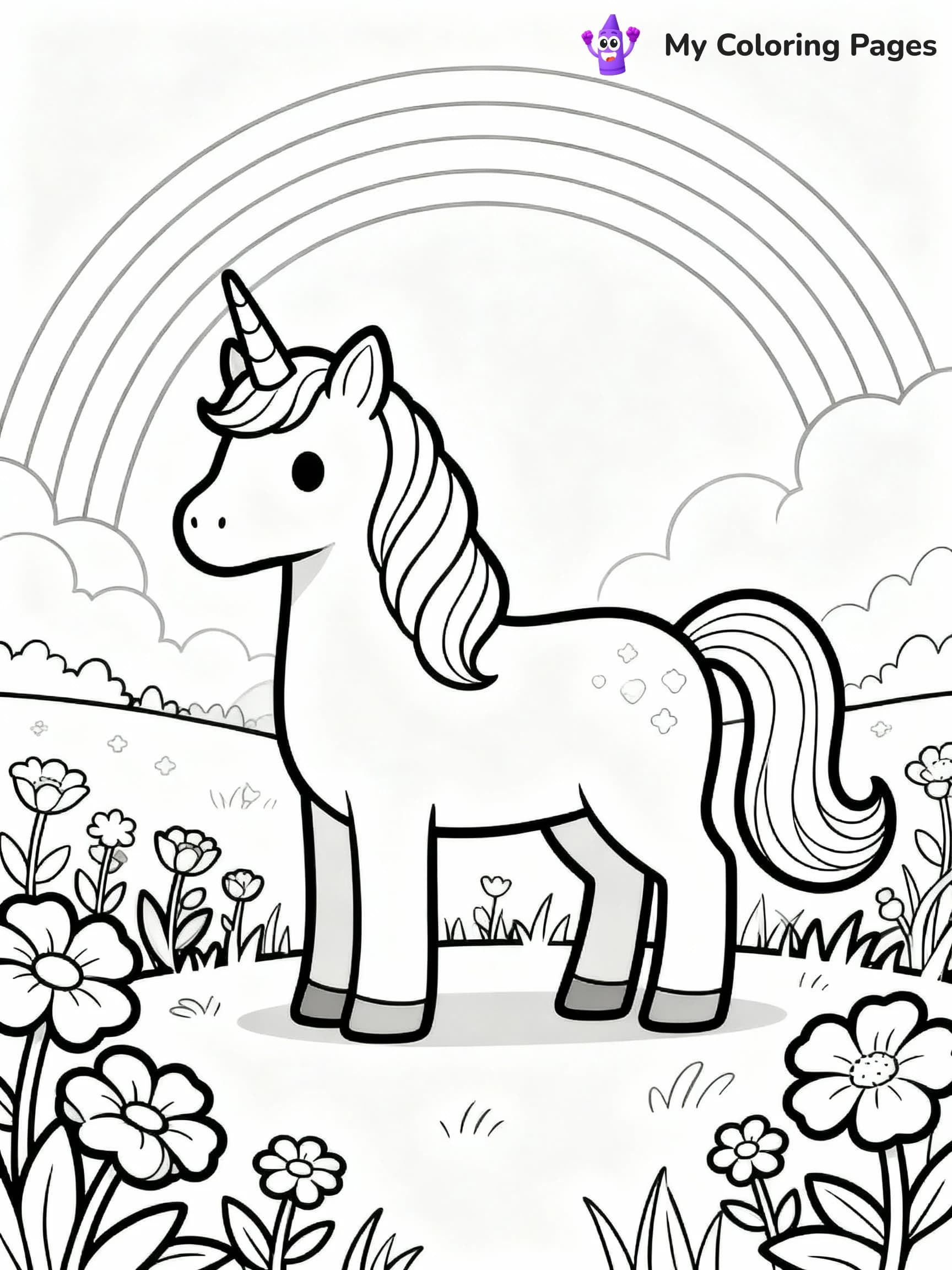 Cute Coloring Pages - 11