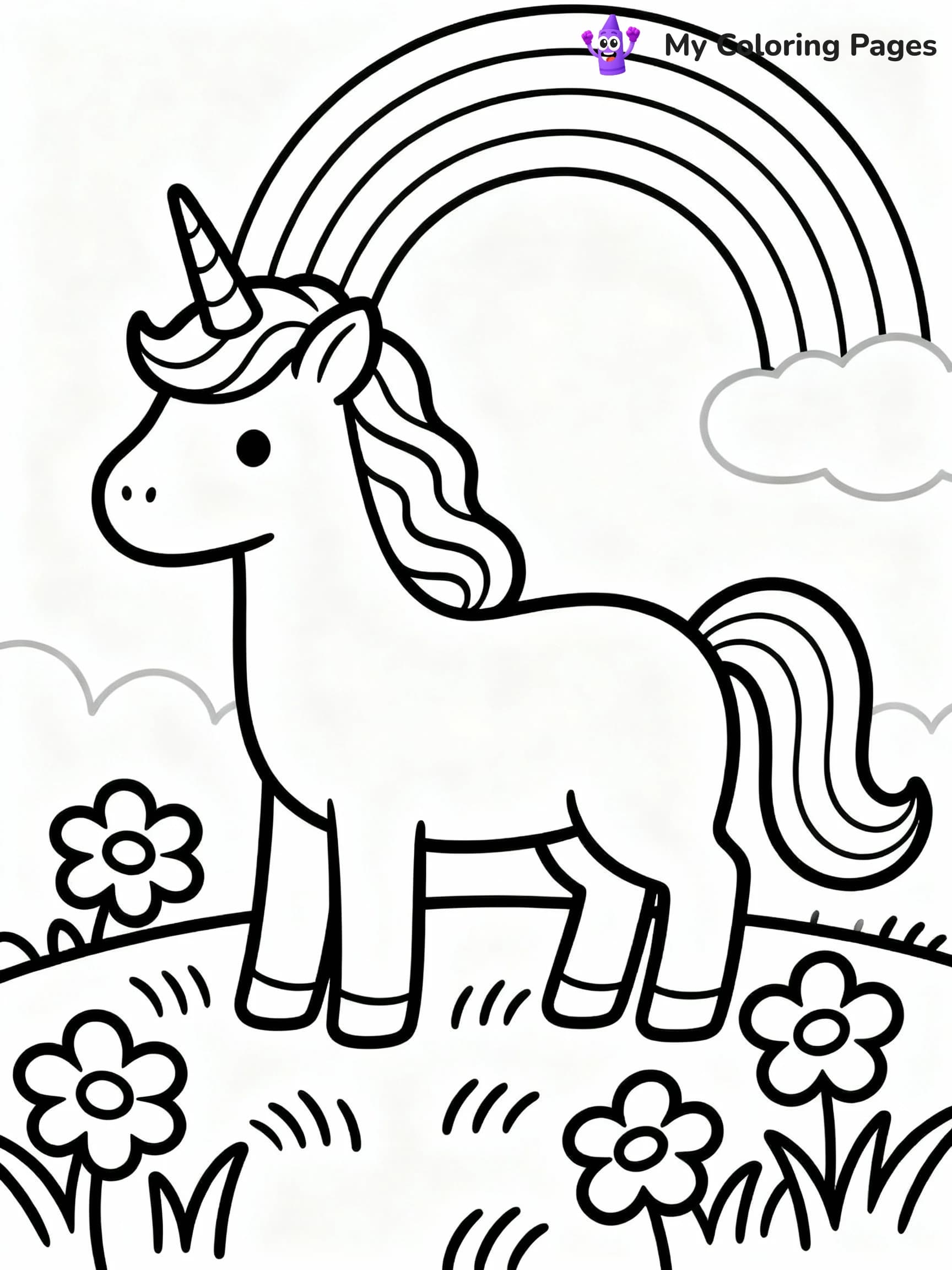 Cute Coloring Pages - 10