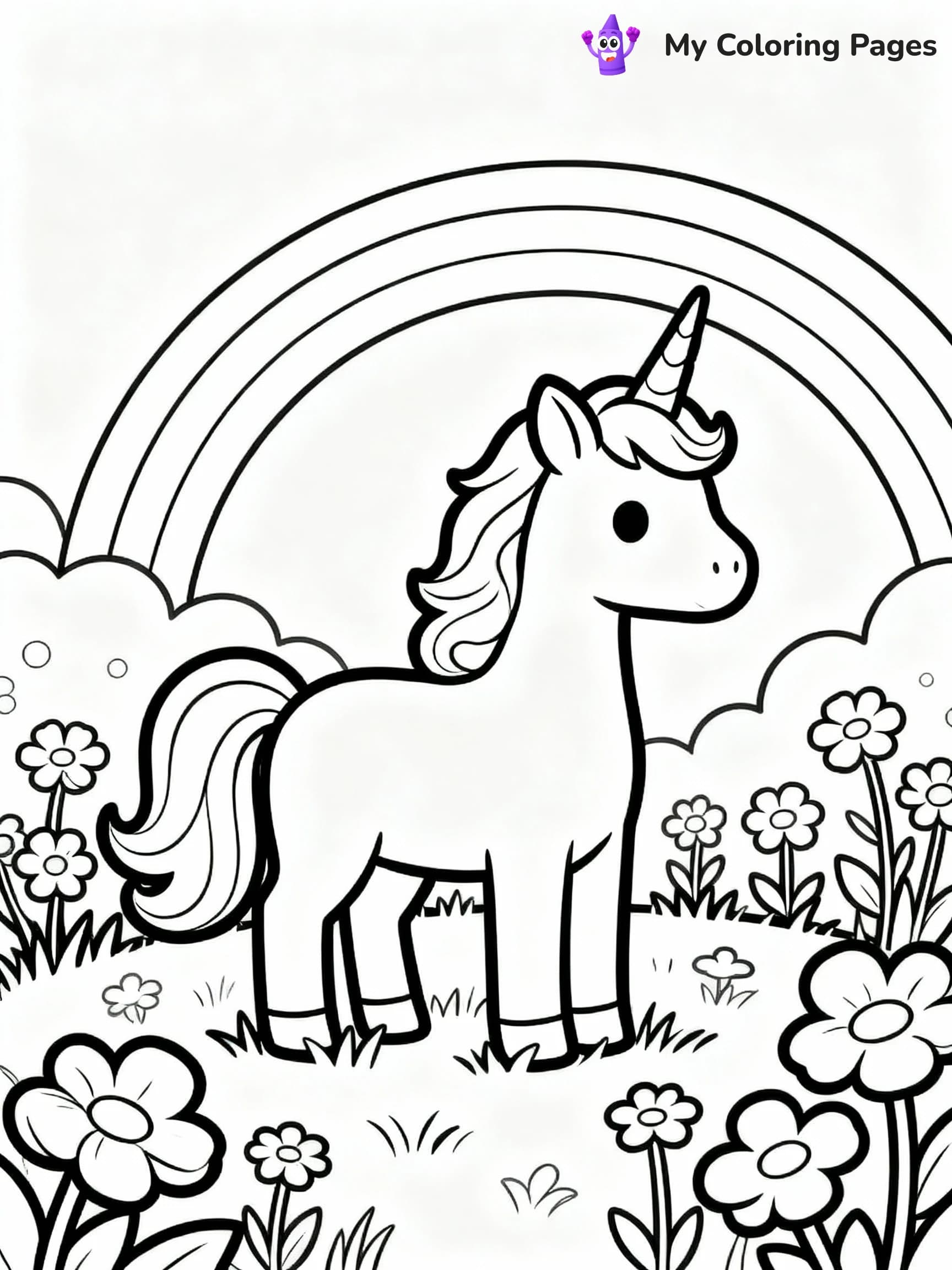 Cute Coloring Pages - 9