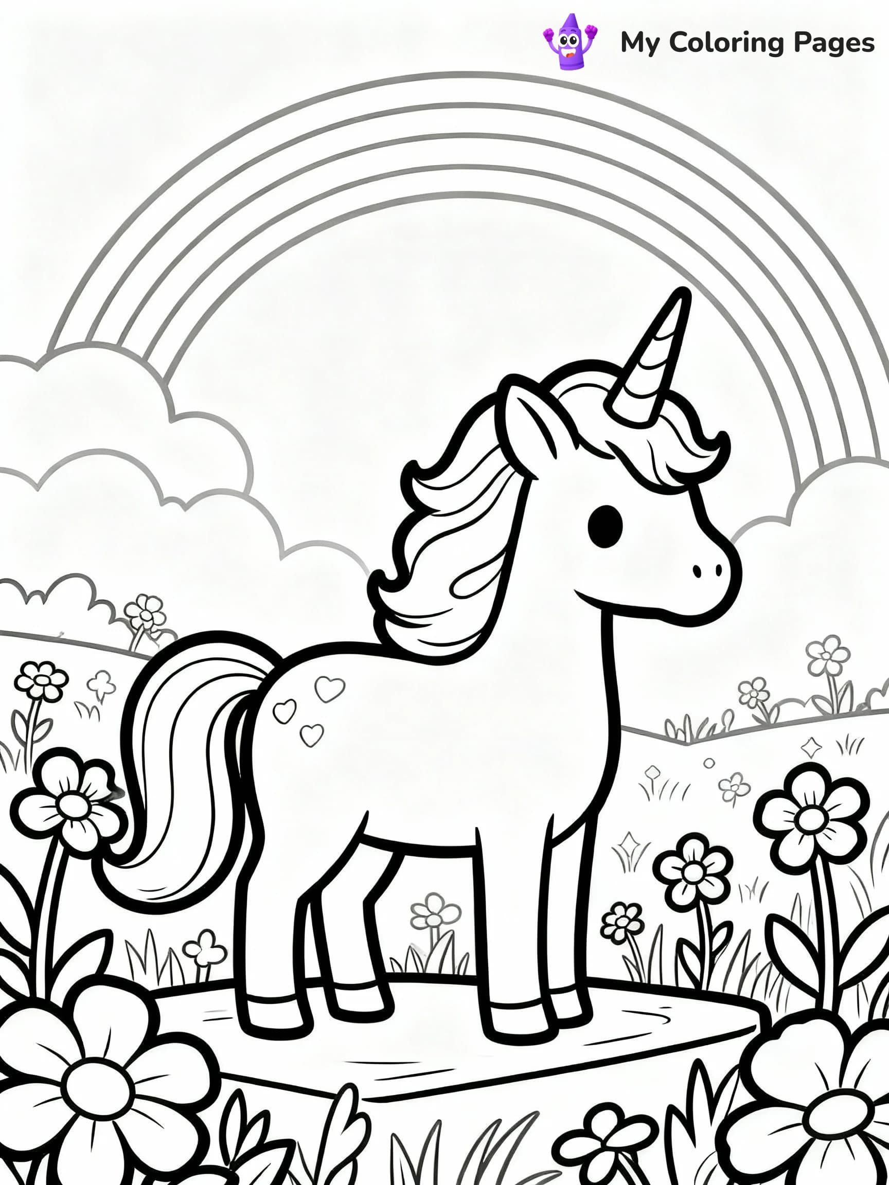 Cute Coloring Pages - 7