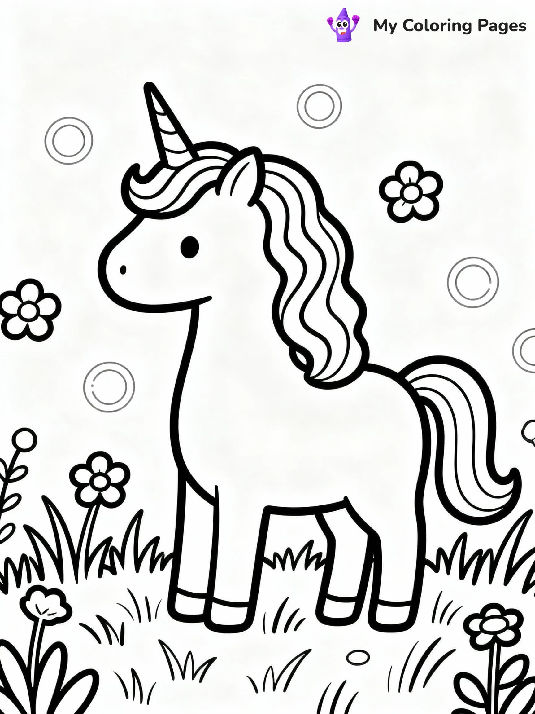 Cute Coloring Pages - 6