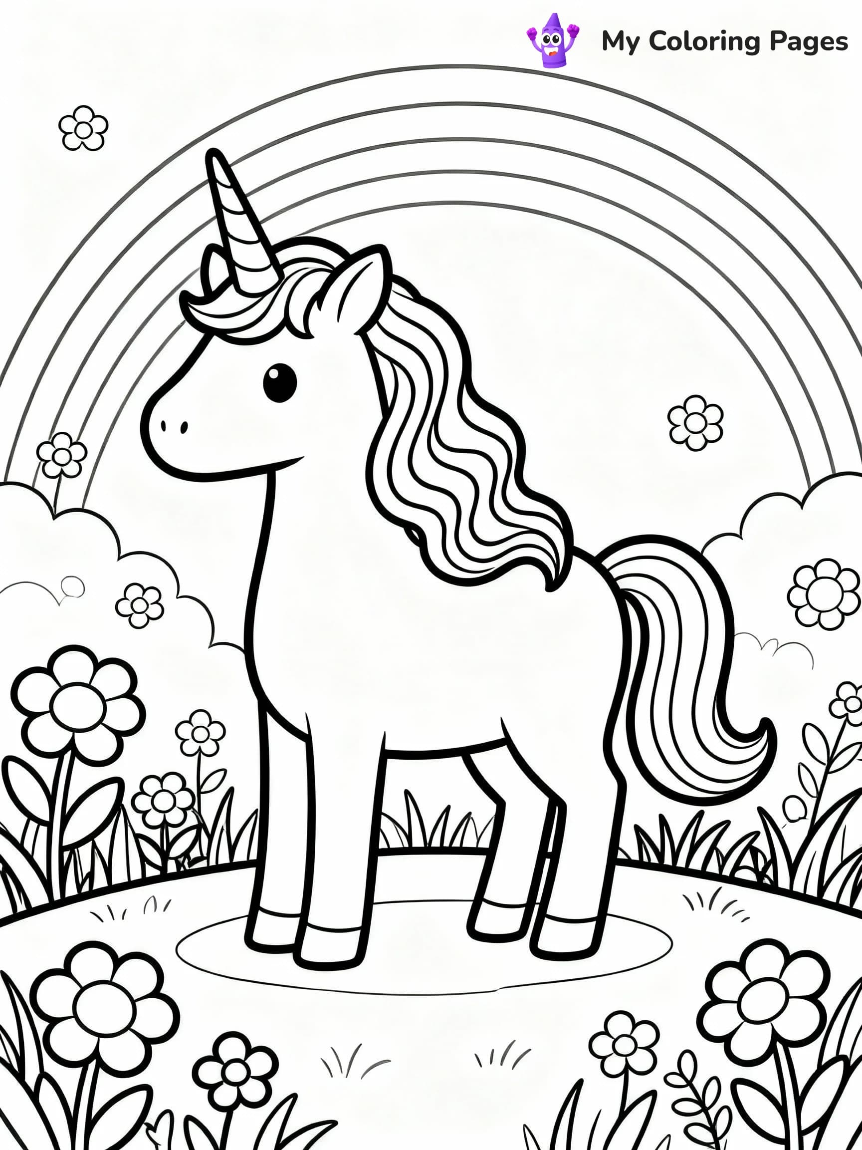 Cute Coloring Pages - 5