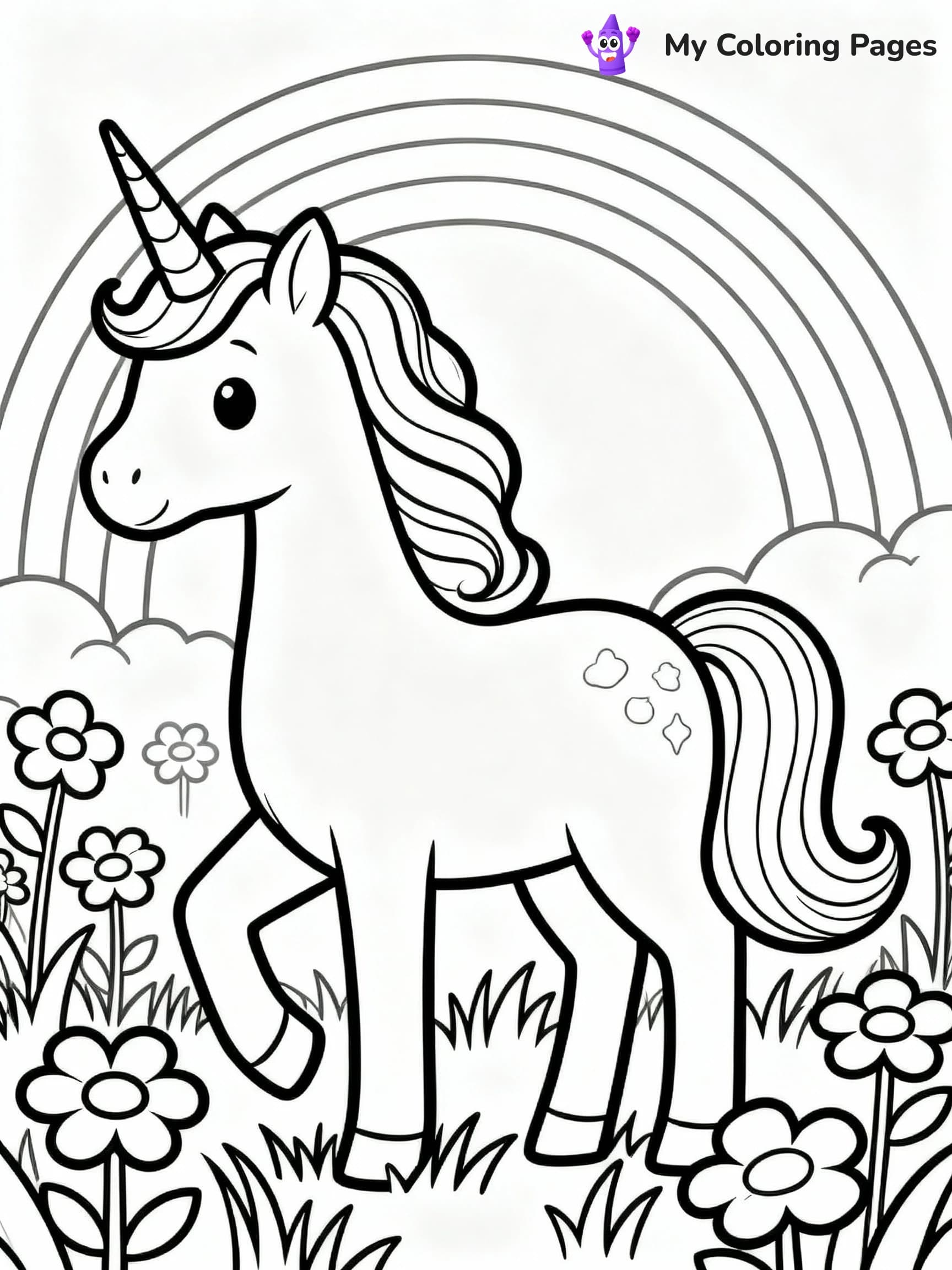 Cute Coloring Pages - 4