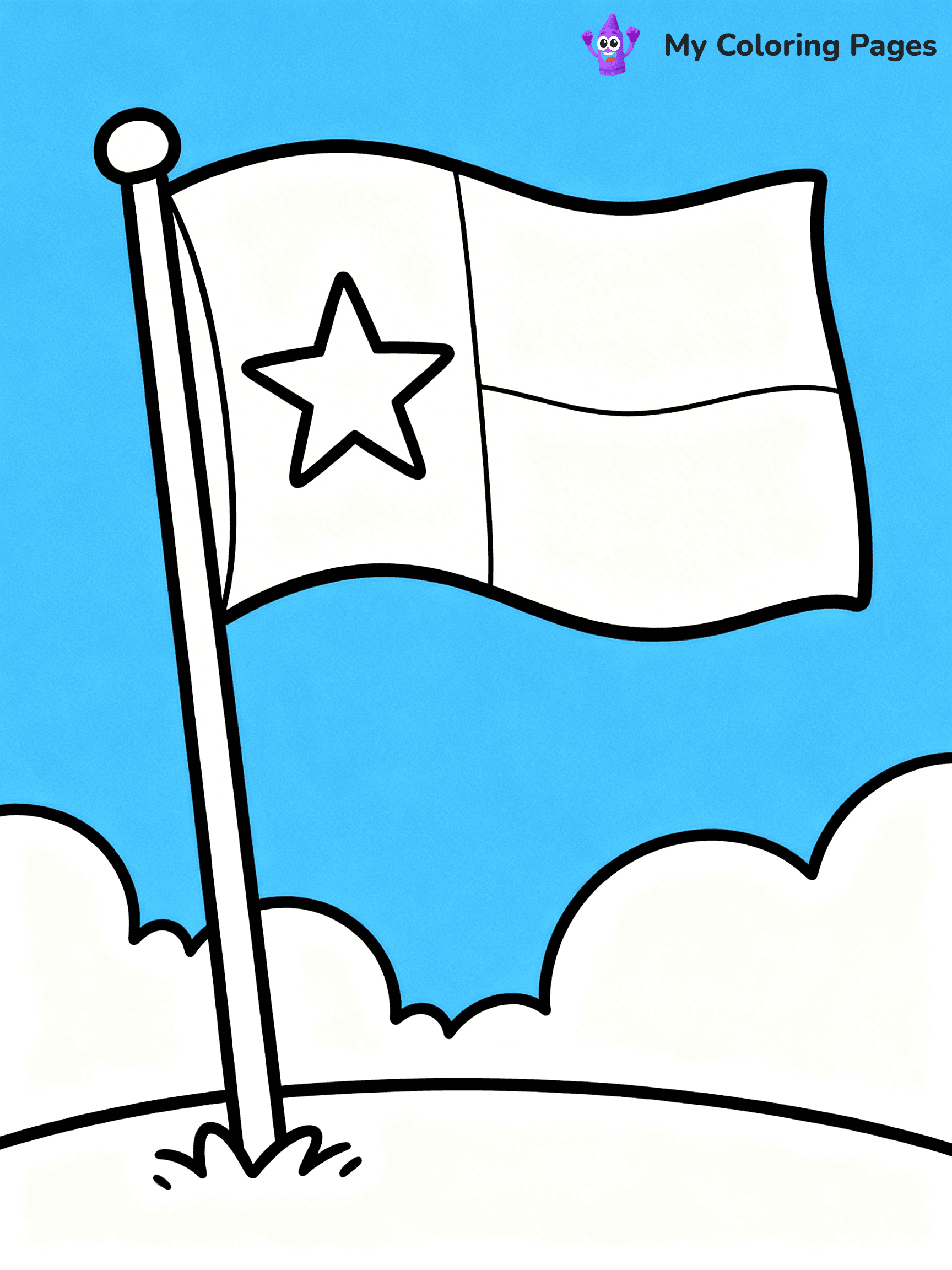 Texas Coloring Pages - 2