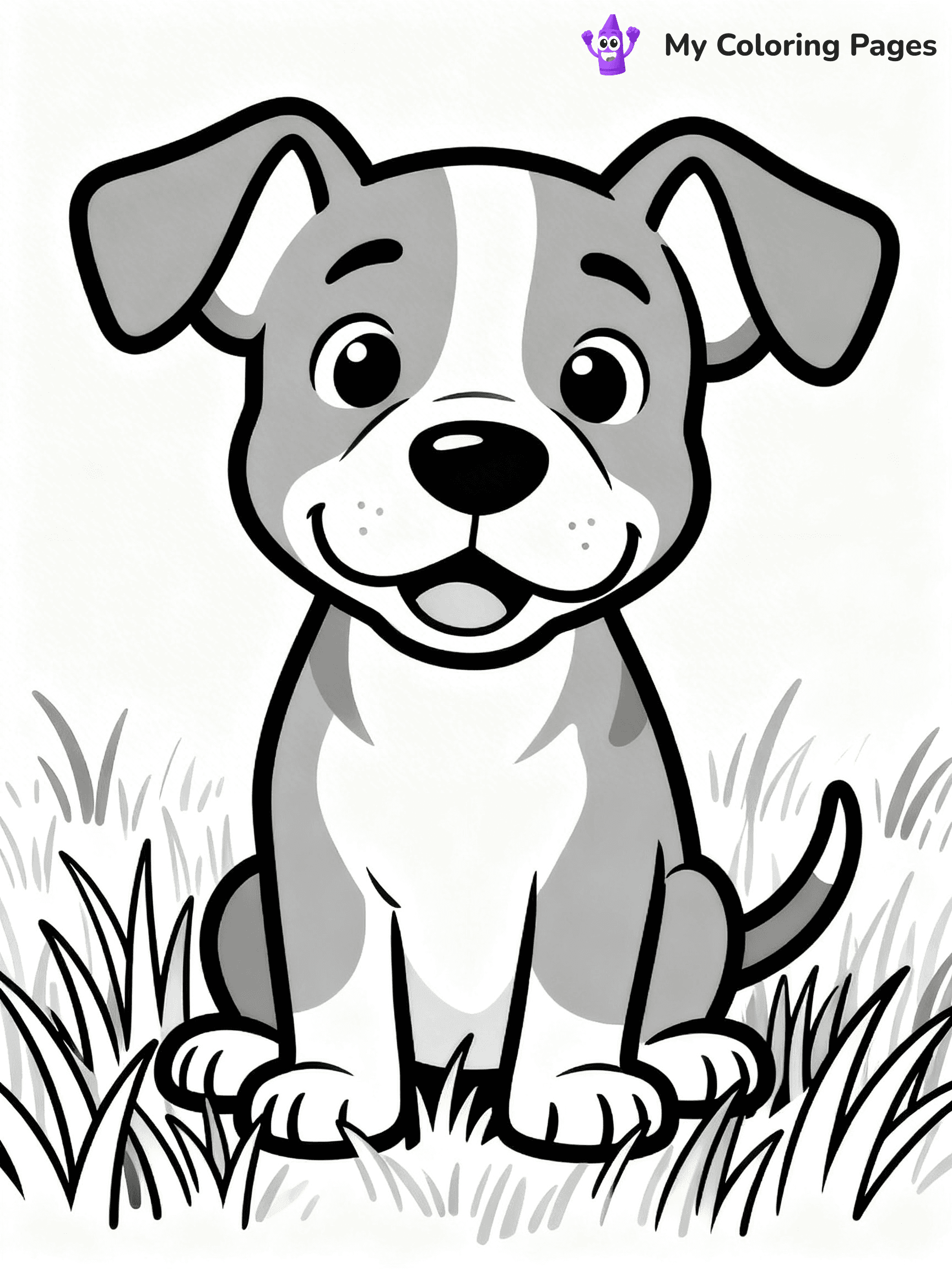 Pitbull Coloring Pages - 26