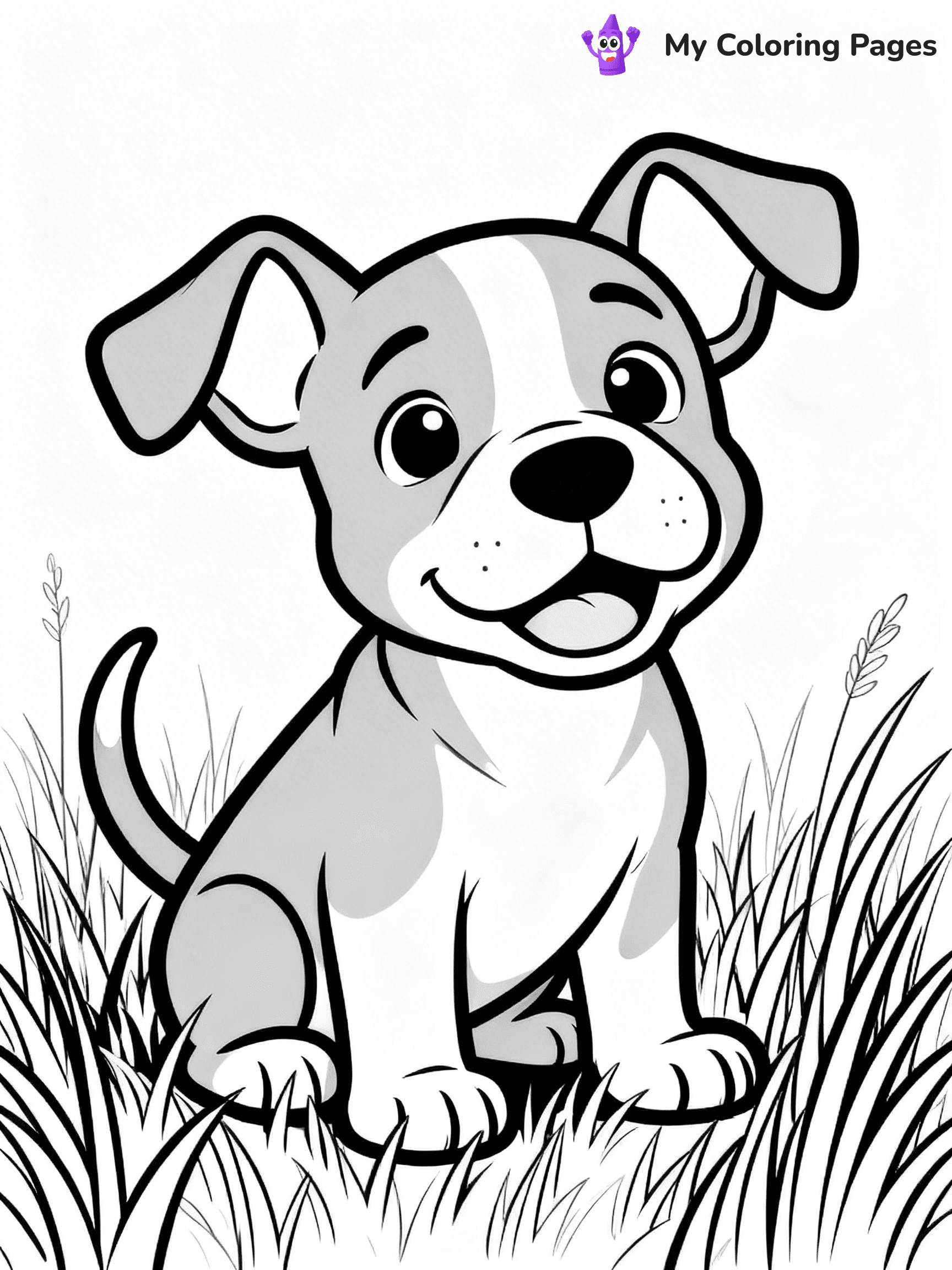 Pitbull Coloring Pages - 25