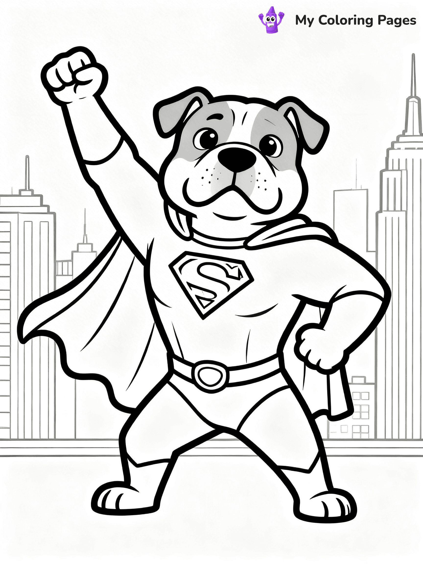 Pitbull Coloring Pages - 12
