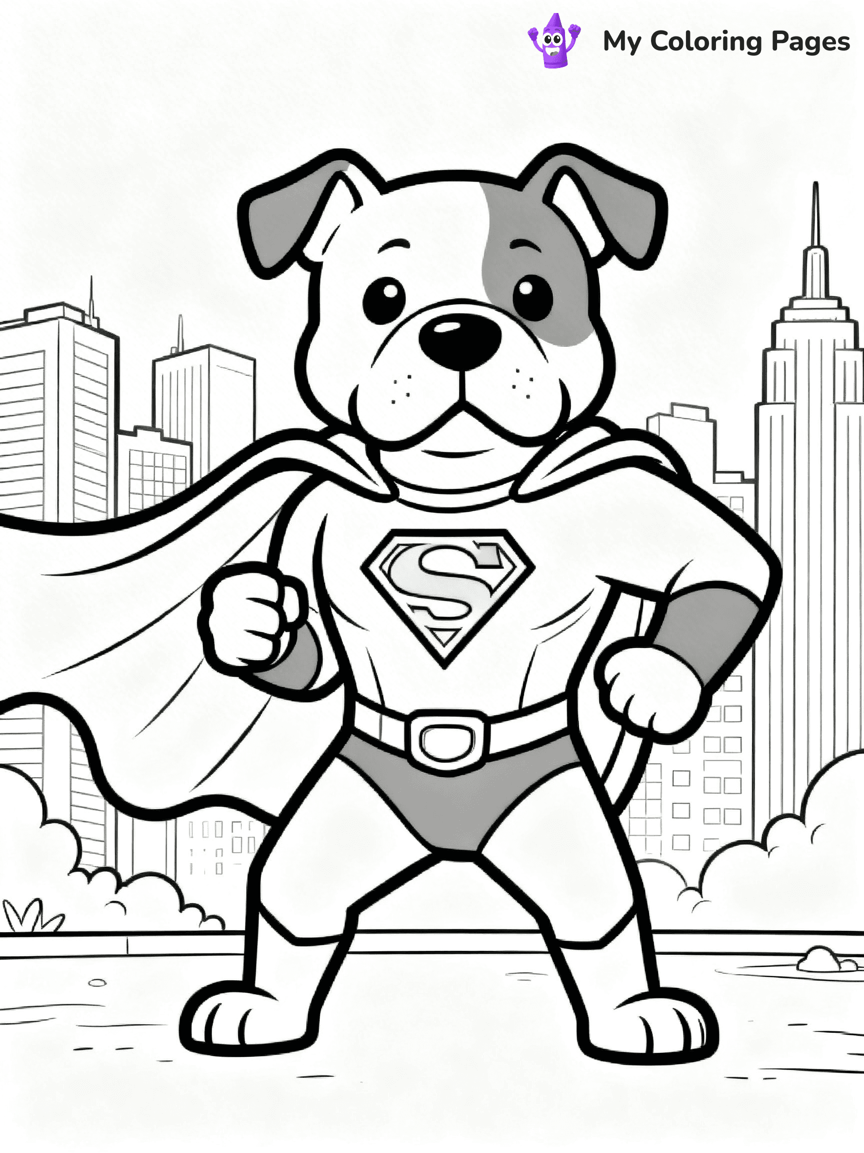 Pitbull Coloring Pages - 10