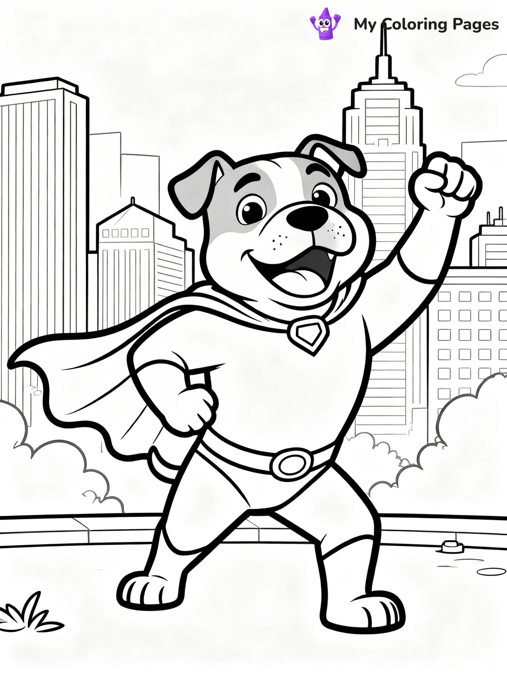 Pitbull Coloring Pages - 9